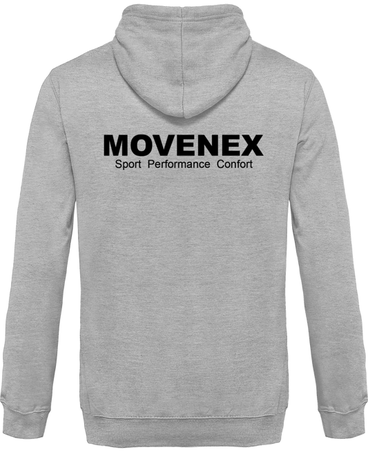 Sweat à capuche Movenex “Z01 Brooklyn“ entièrement zippé - Movenex