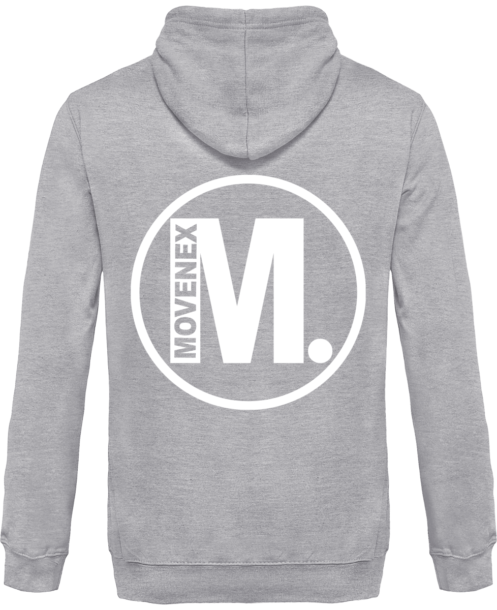 Sweat à capuche Movenex “Z01 Brooklyn“ entièrement zippé