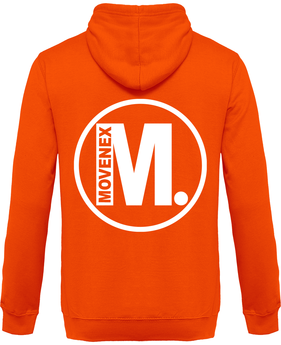 Sweat à capuche Movenex “Z01 Brooklyn“ entièrement zippé