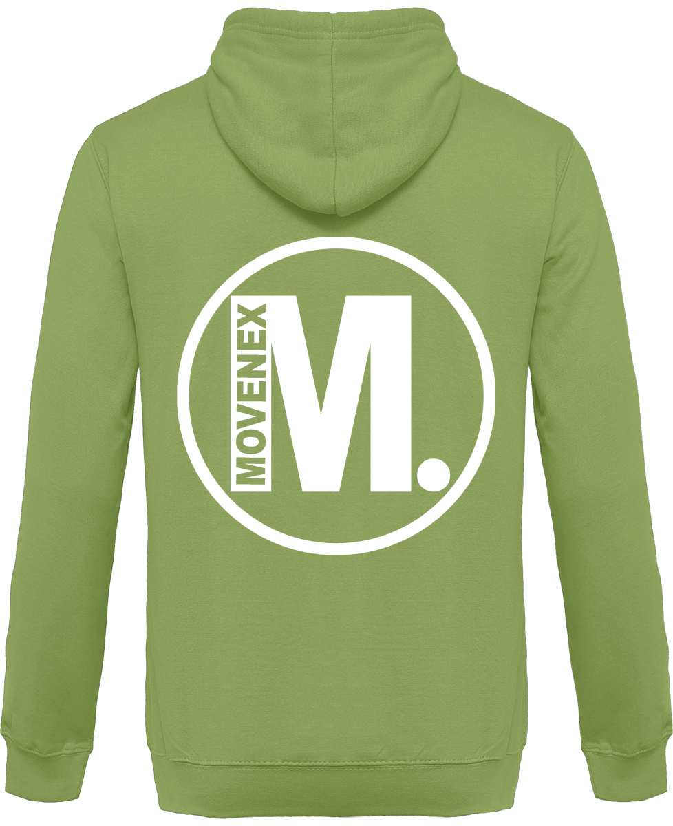 Sweat à capuche Movenex “Z01 Brooklyn“ entièrement zippé