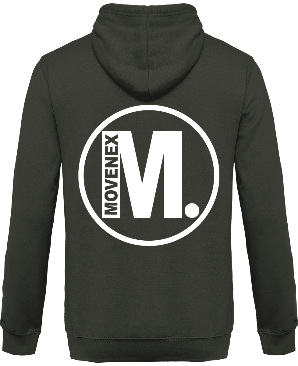 Sweat à capuche Movenex “Z01 Brooklyn“ entièrement zippé