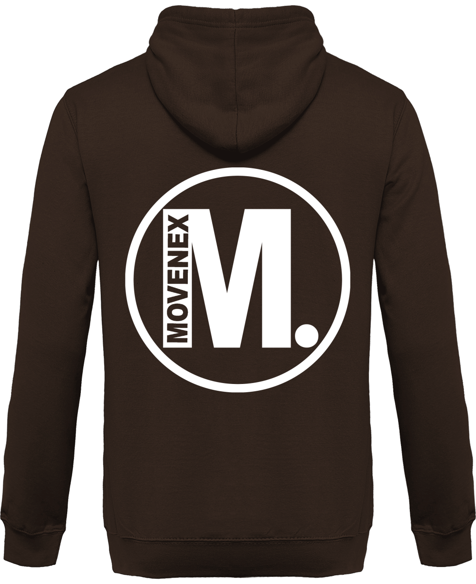Sweat à capuche Movenex “Z01 Brooklyn“ entièrement zippé