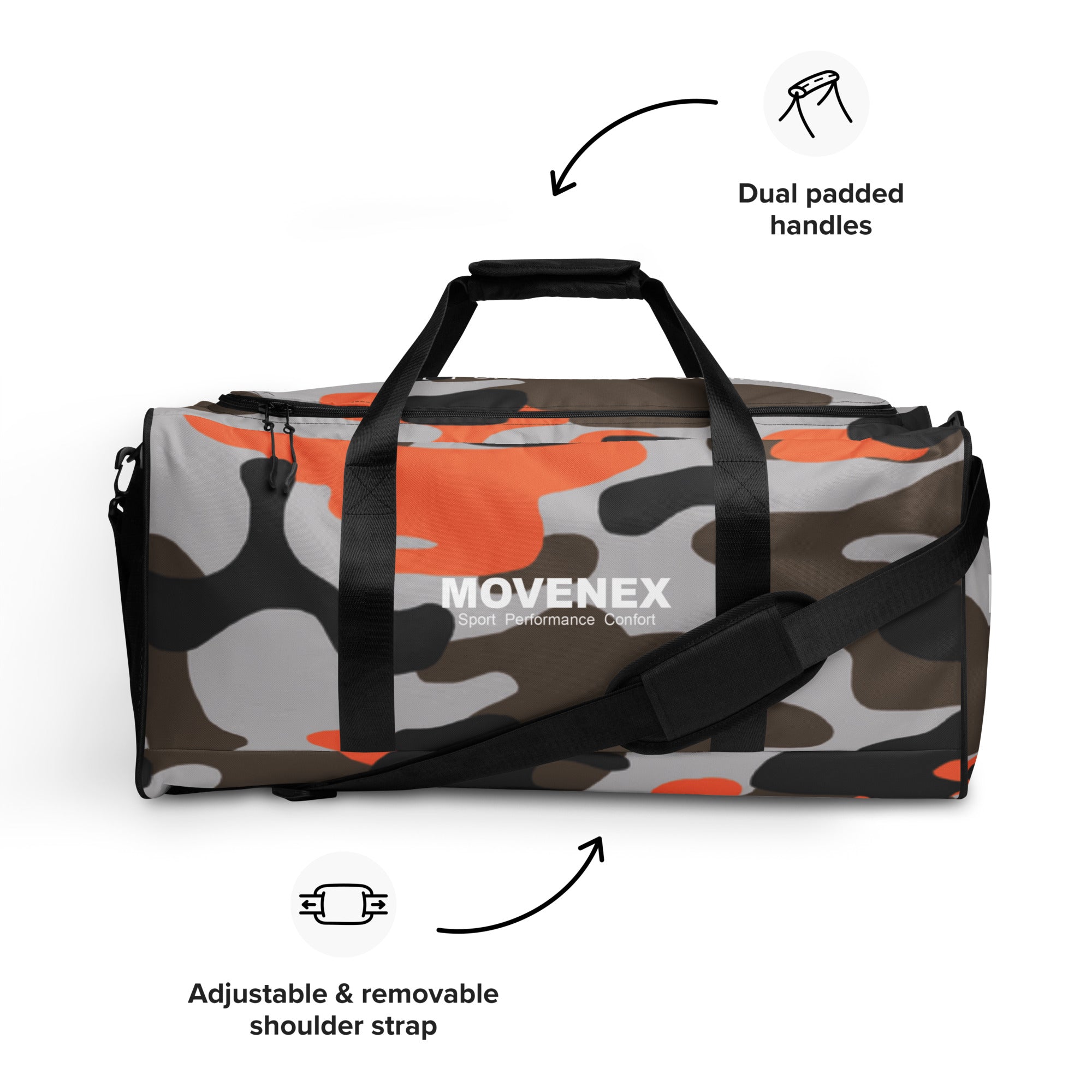 Sac de sport Movenex en camouflage moderne - Movenex