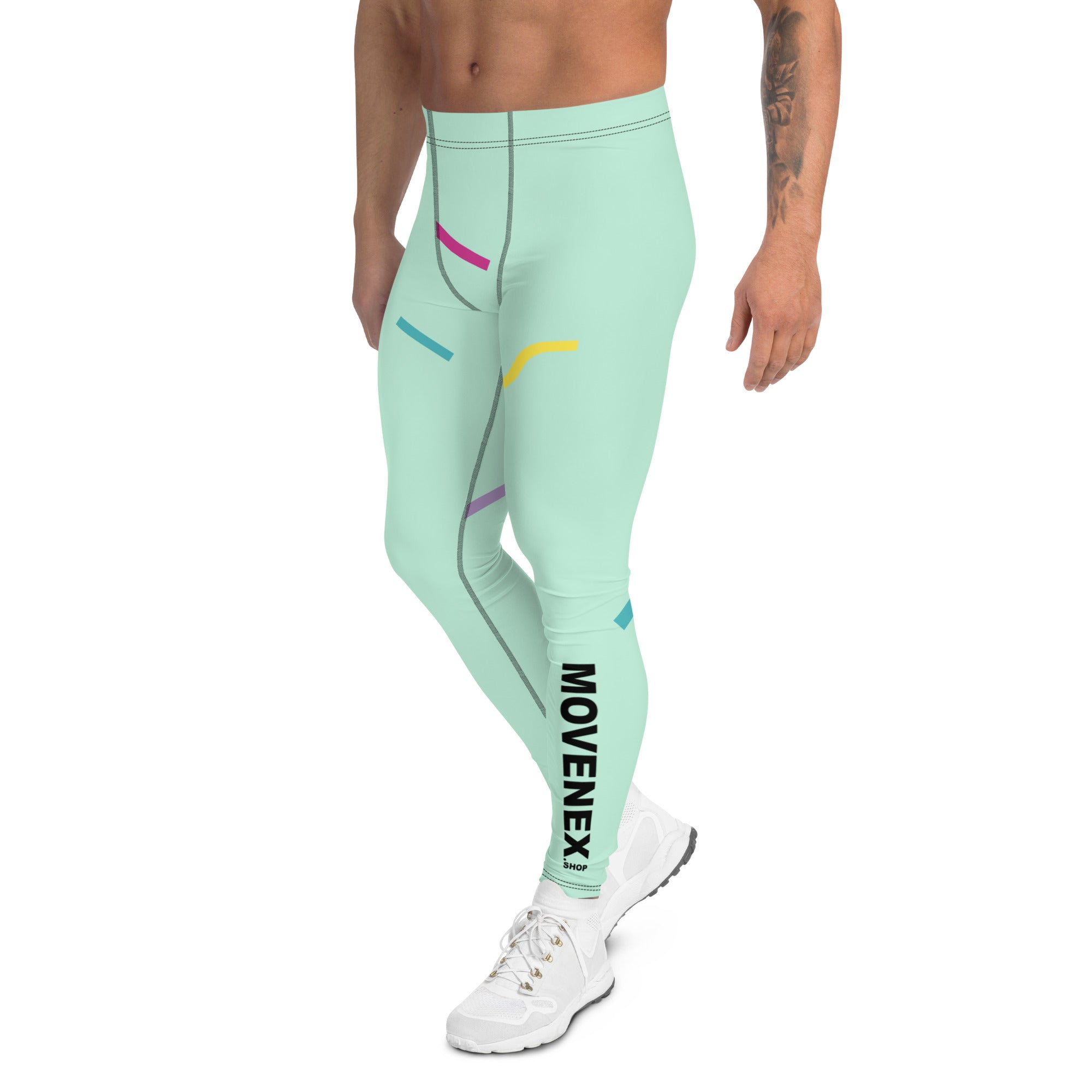 Pantalon de legging Movenex couleur vert - Movenex