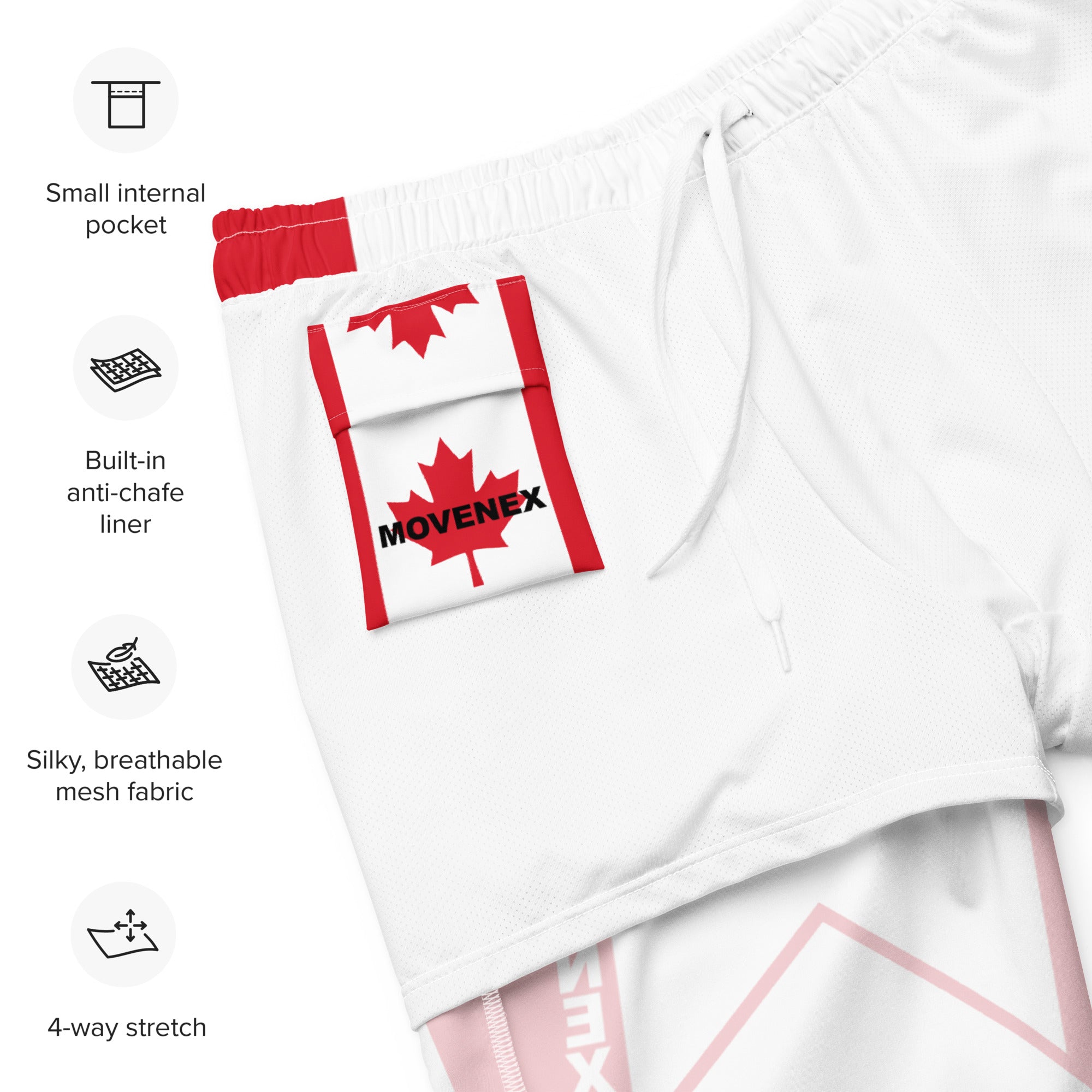 Short de bain Movenex “C83, Canadian“ - Movenex