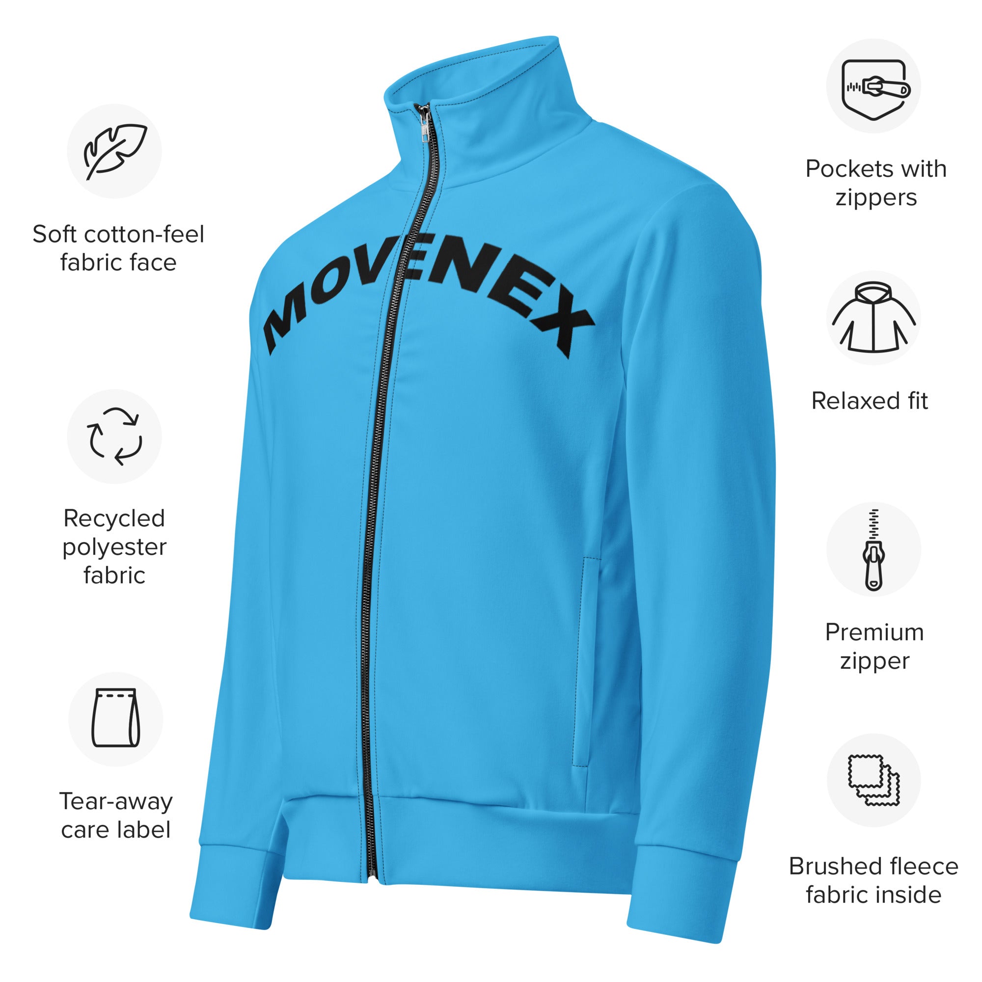 Veste de survêtement Movenex "J90, Melrose" - Movenex