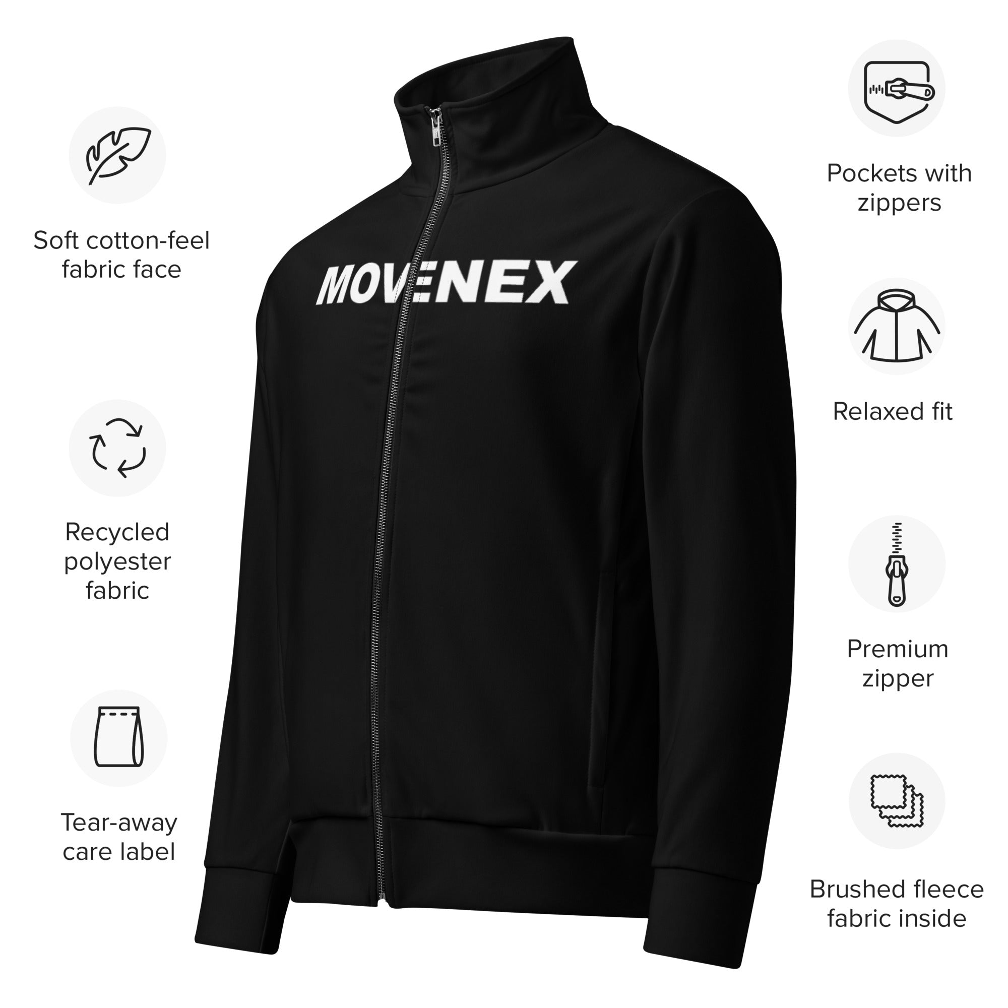 Veste de survêtement Movenex "J90, Melrose" - Movenex