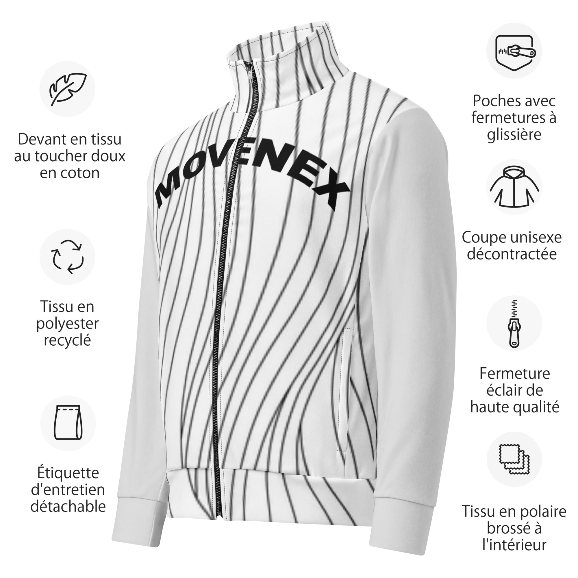 Veste de survêtement Movenex "J90, KTown" - Movenex
