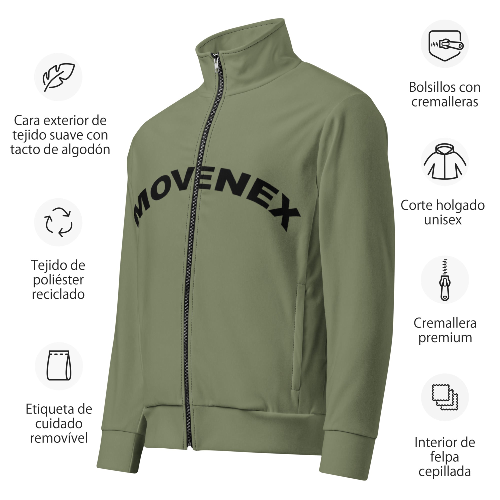Veste de survêtement Movenex "J90, Melrose" - Movenex