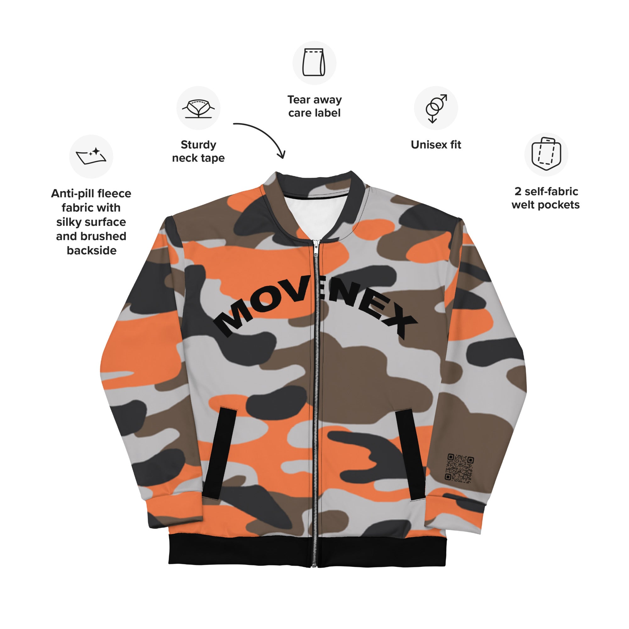 Veste bomber Movenex "J41, Dalston" - Movenex