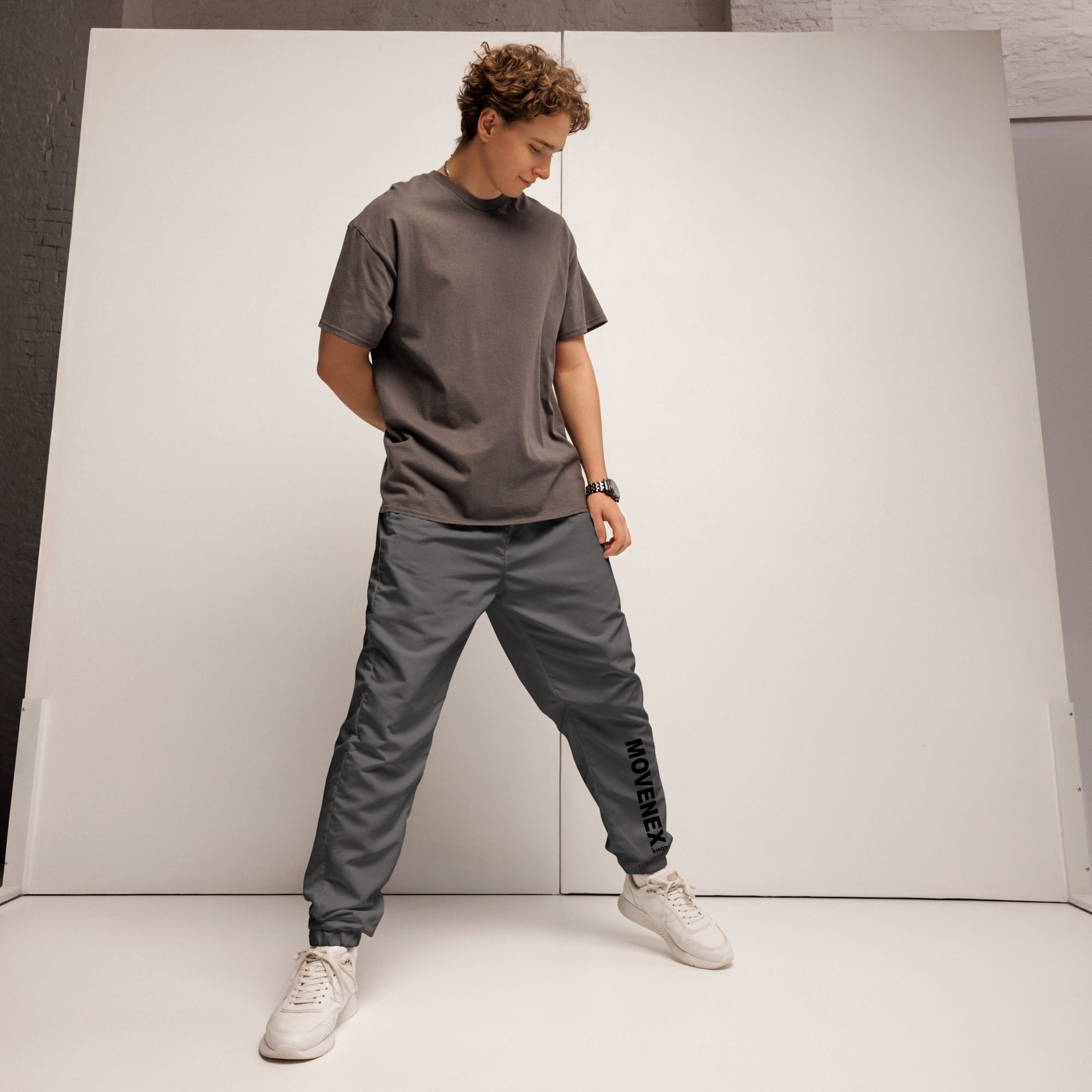 Pantalon de survêtement Movenex couleur gris - Movenex