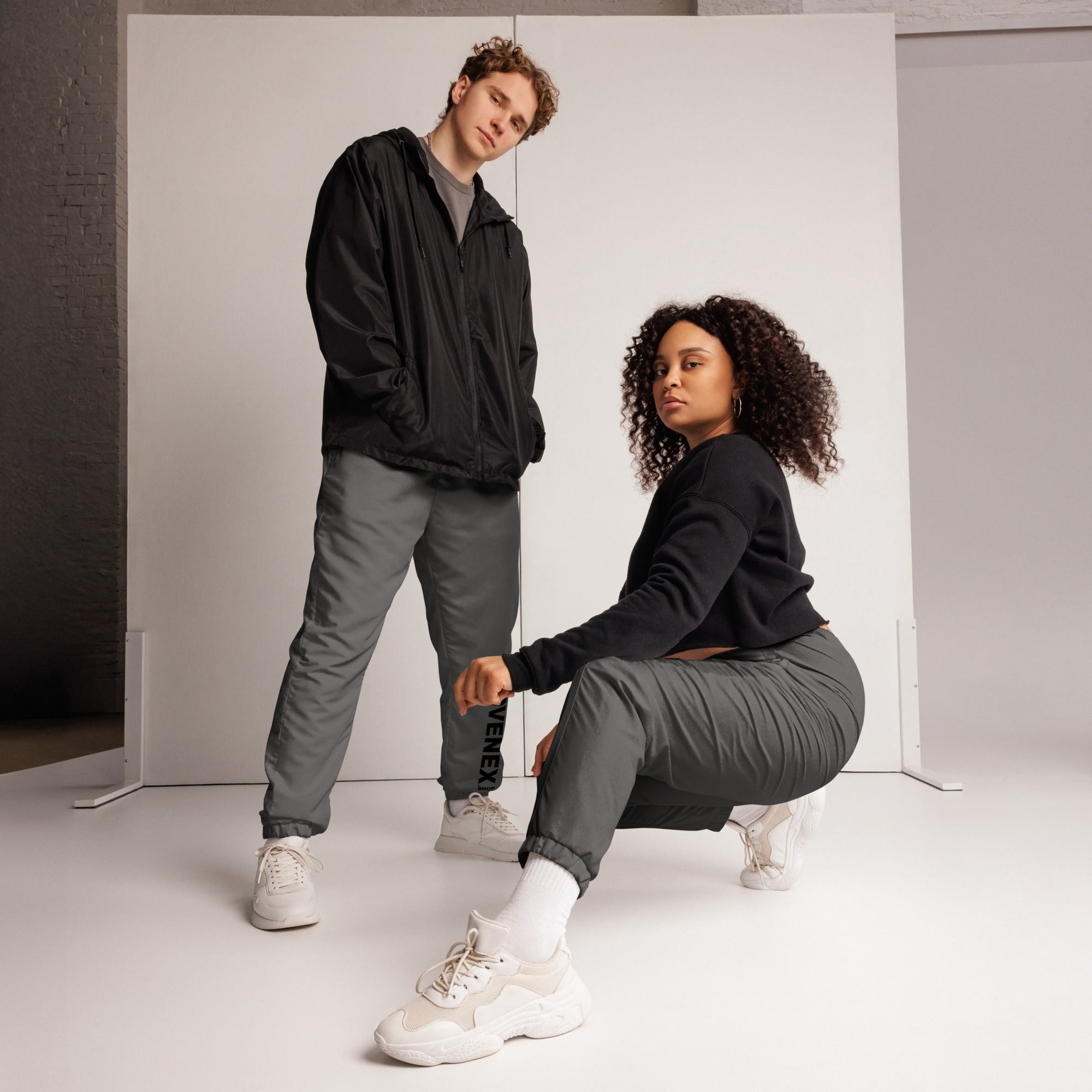 Pantalon de survêtement Movenex couleur gris - Movenex