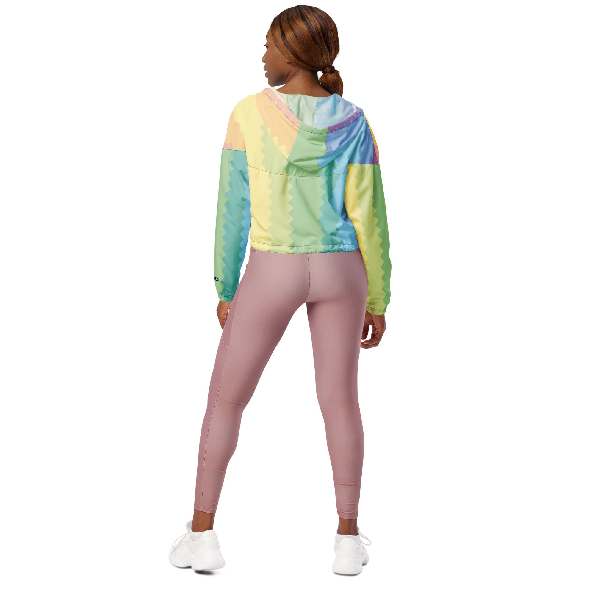 Veste coupe-vent court à capuche Movenex "J06, Panier" - Movenex