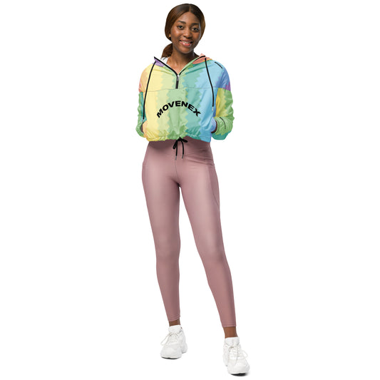 Veste coupe-vent court à capuche Movenex "J06, Panier" - Movenex