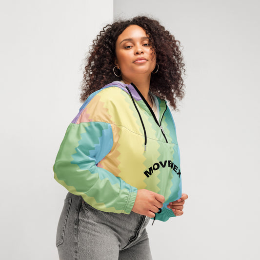 Veste coupe-vent court à capuche Movenex "J06, Panier" - Movenex