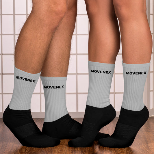 Chaussettes de sport Movenex couleur noire et grise - Movenex