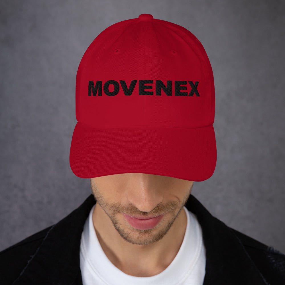 Casquette de Baseball Movenex couleur rouge - Movenex