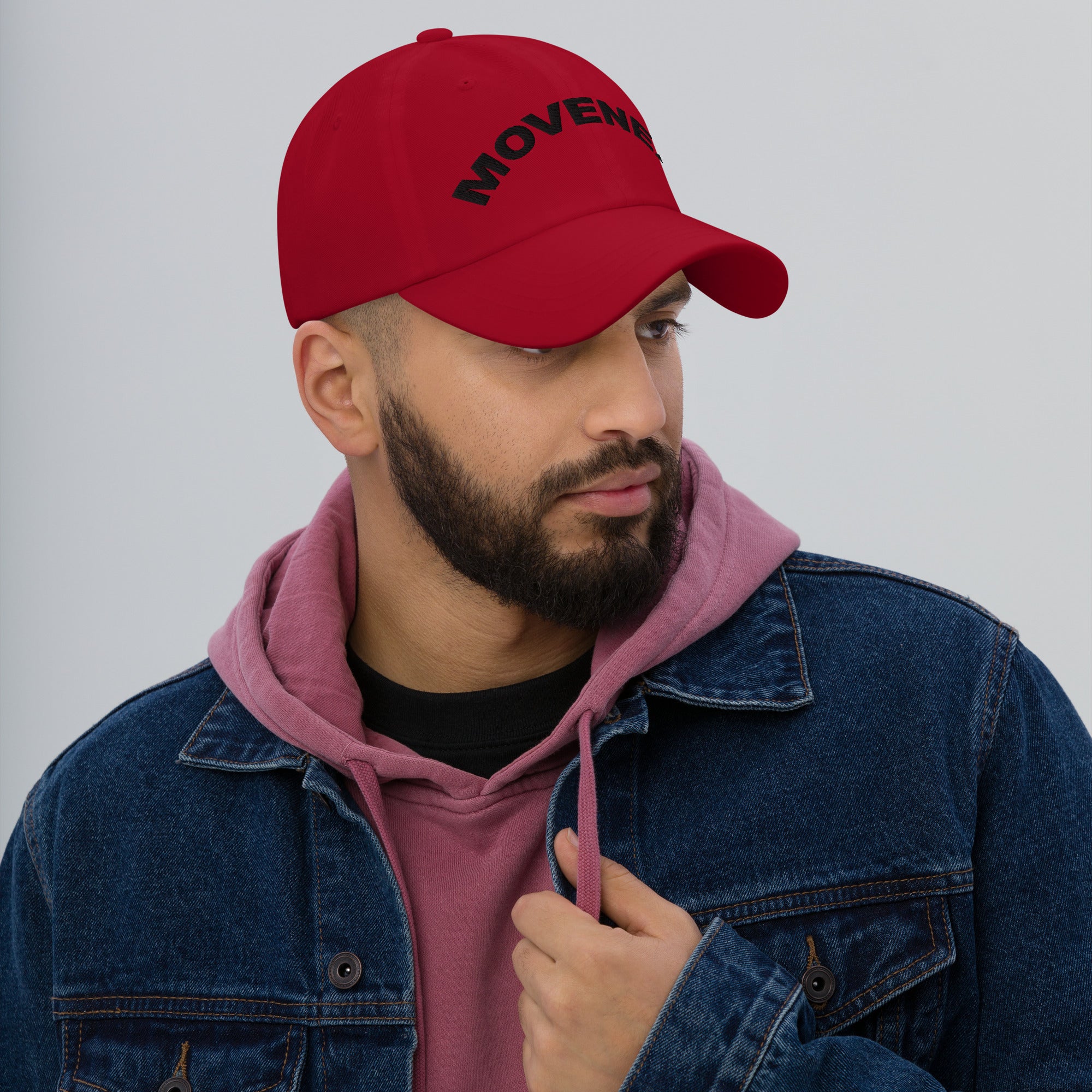 Casquette de Baseball Movenex couleur rouge - Movenex