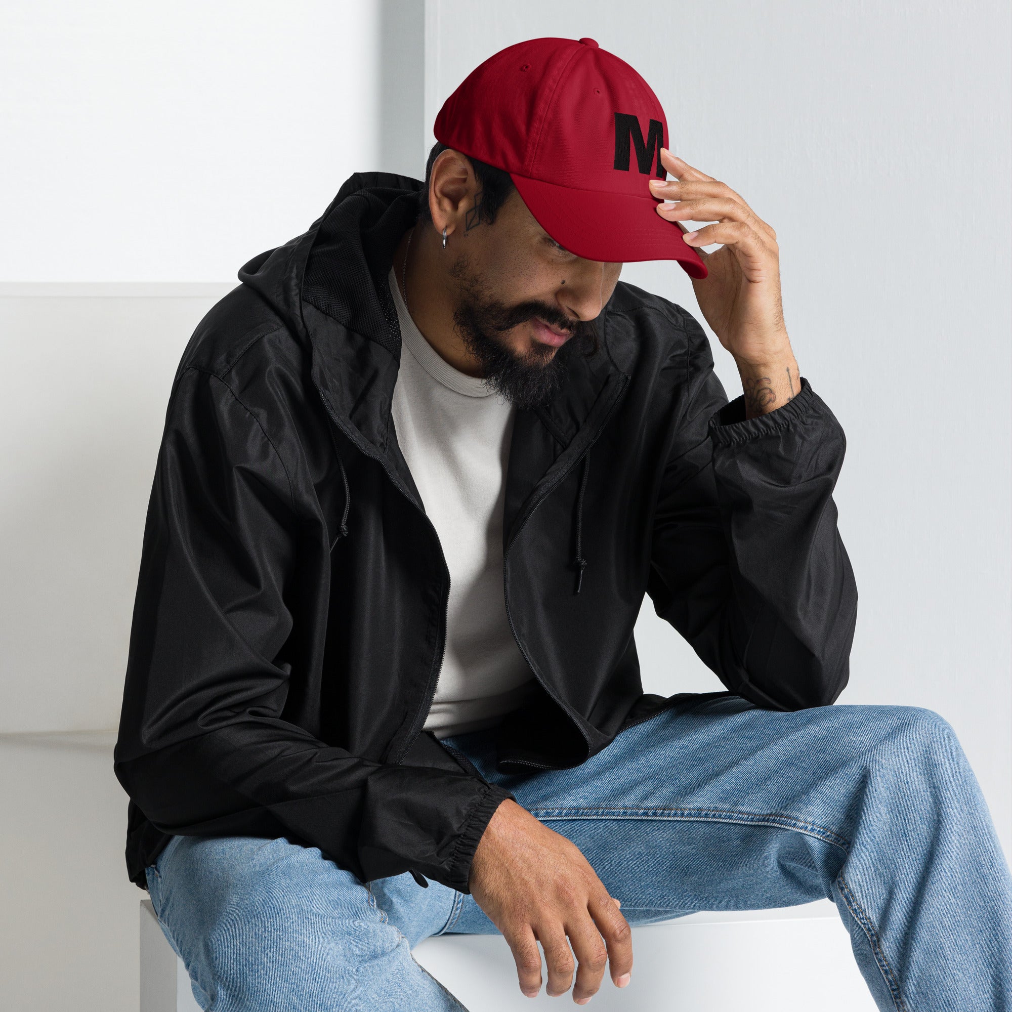 Casquette de Baseball Movenex couleur rouge - Movenex