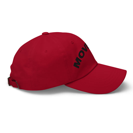 Casquette de Baseball Movenex couleur rouge - Movenex