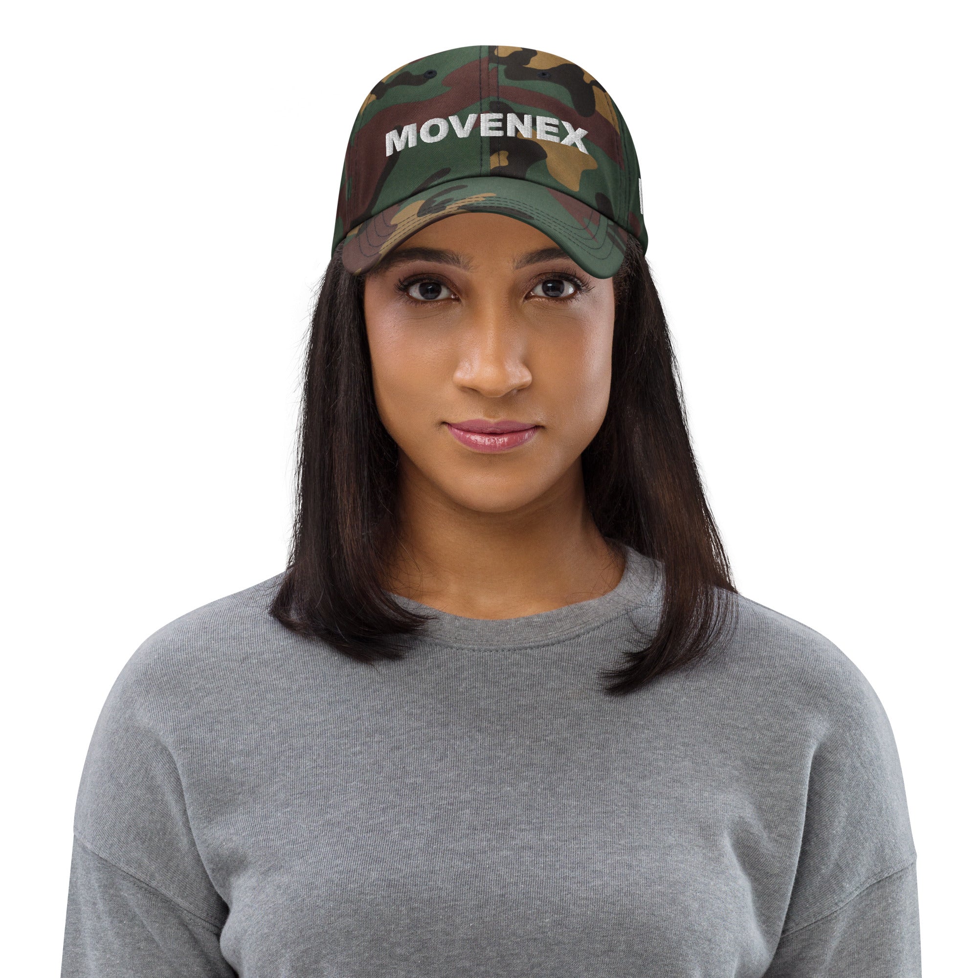Casquette de Baseball Movenex couleur militaire camouflage vert - Movenex