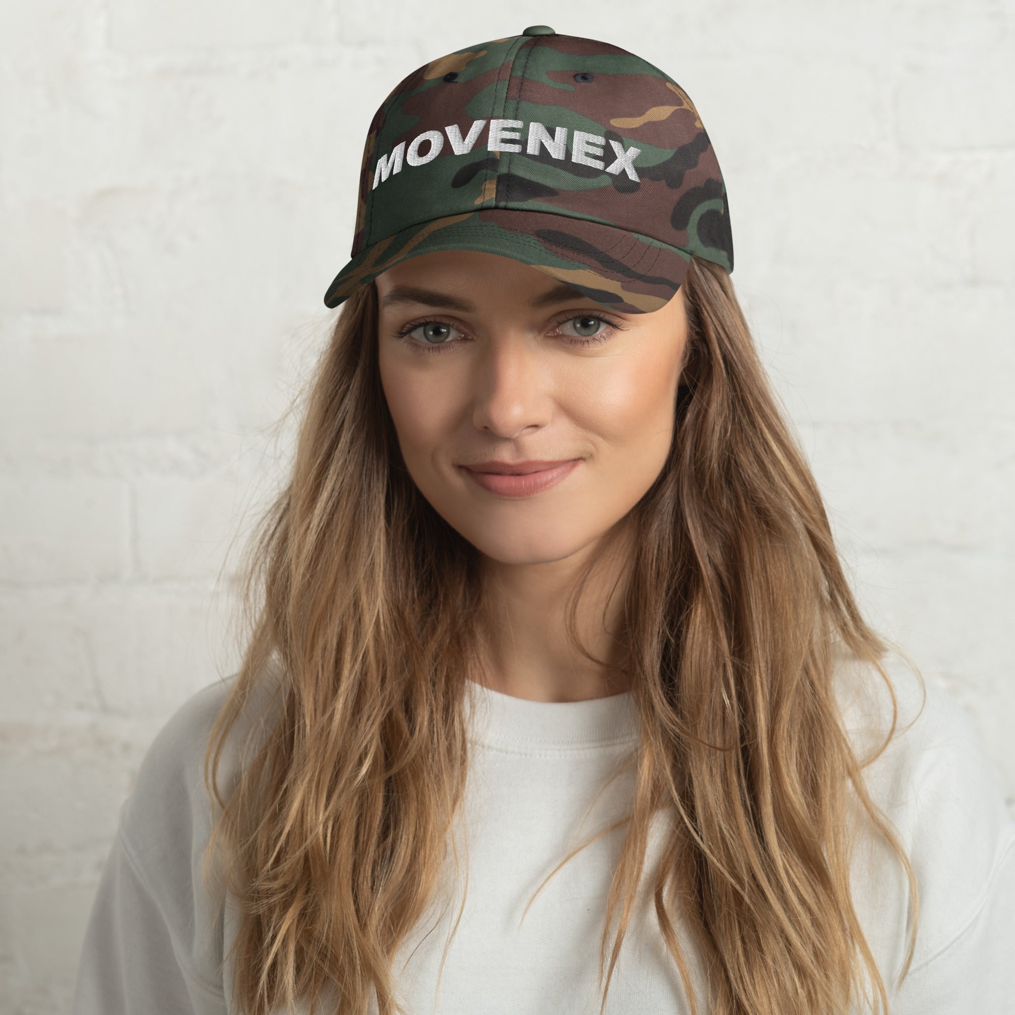 Casquette de Baseball Movenex couleur militaire camouflage vert - Movenex