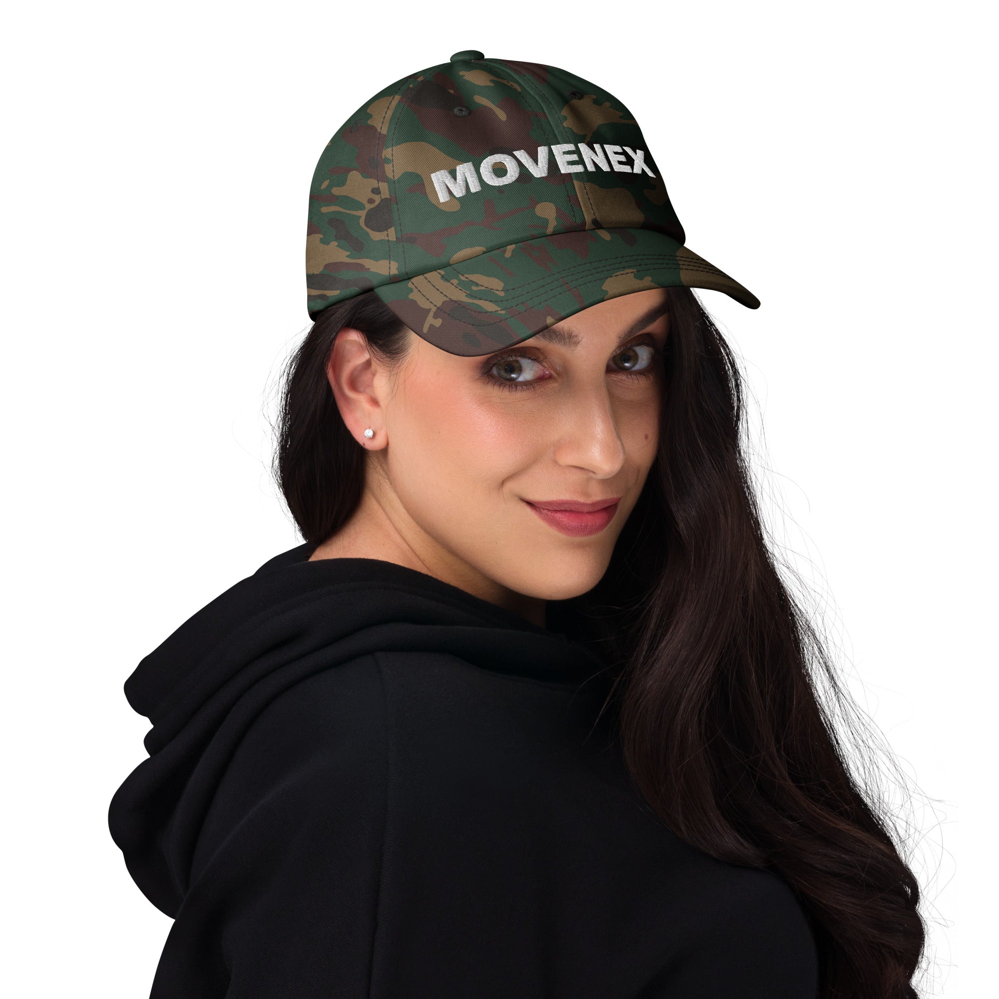 Casquette de Baseball Movenex couleur militaire camouflage vert - Movenex
