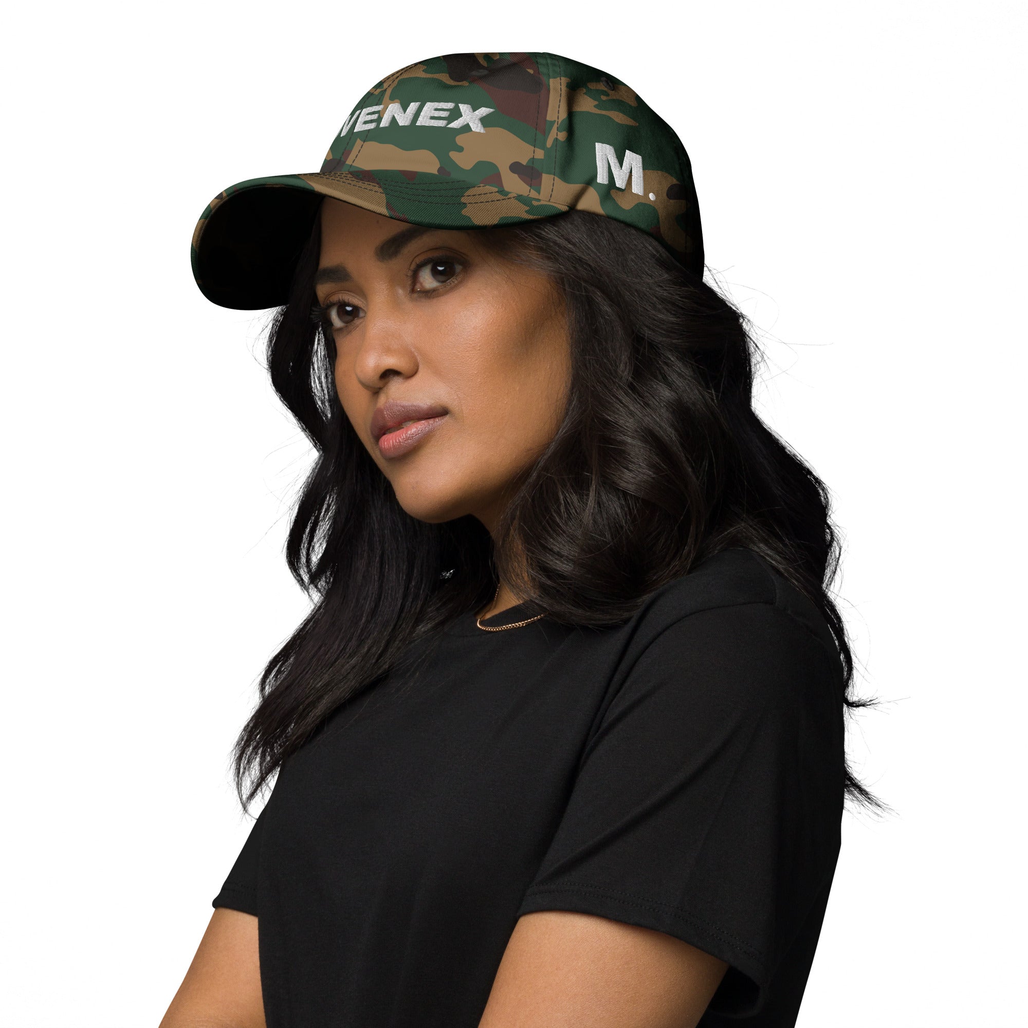 Casquette de Baseball Movenex couleur militaire camouflage vert - Movenex