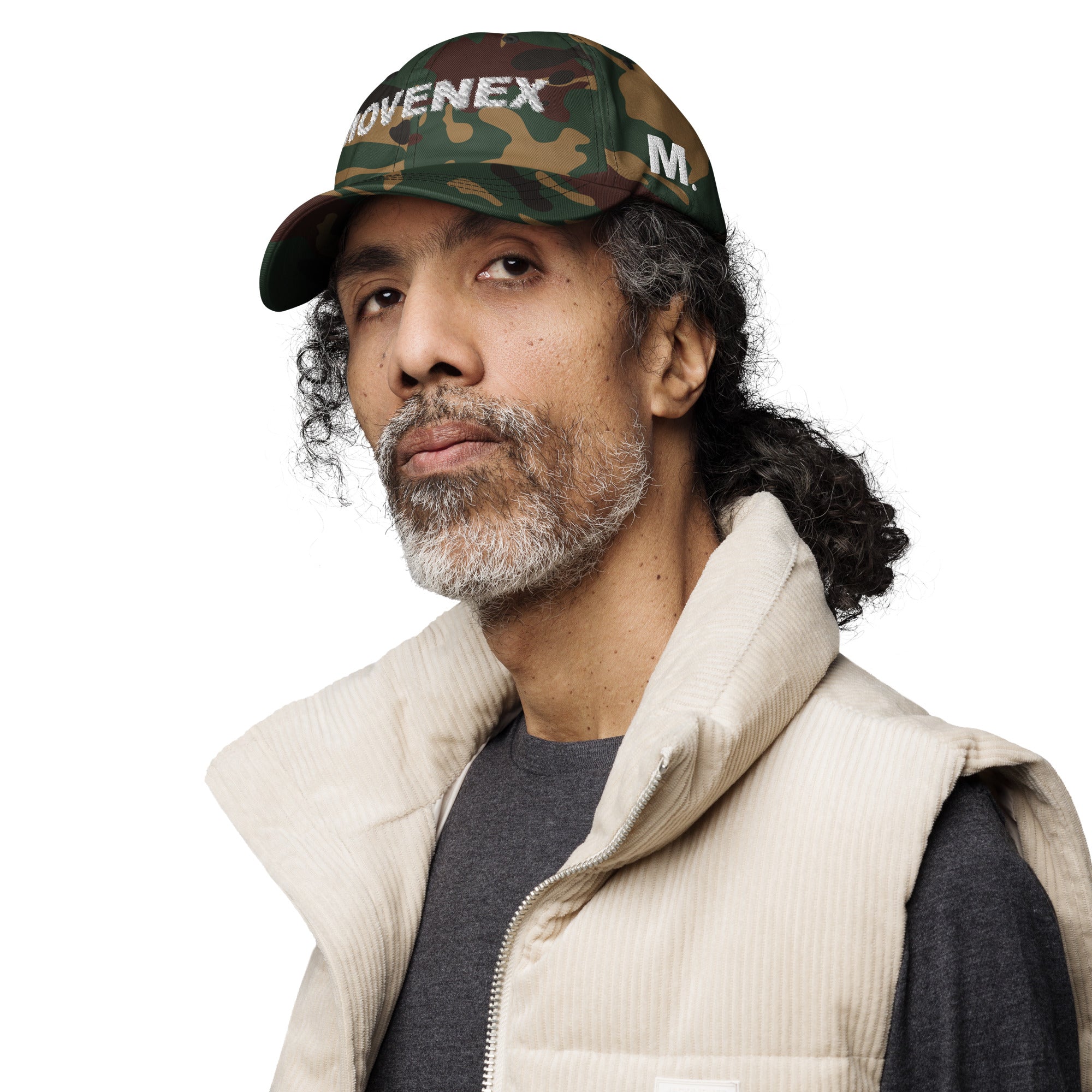 Casquette de Baseball Movenex couleur militaire camouflage vert - Movenex