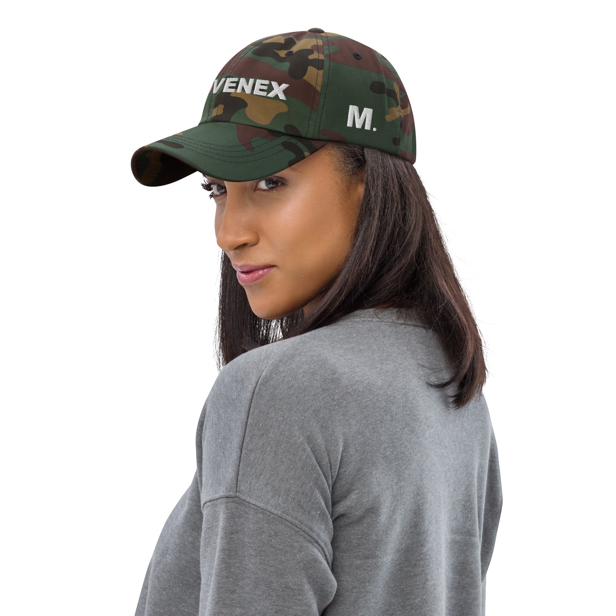 Casquette de Baseball Movenex couleur militaire camouflage vert - Movenex