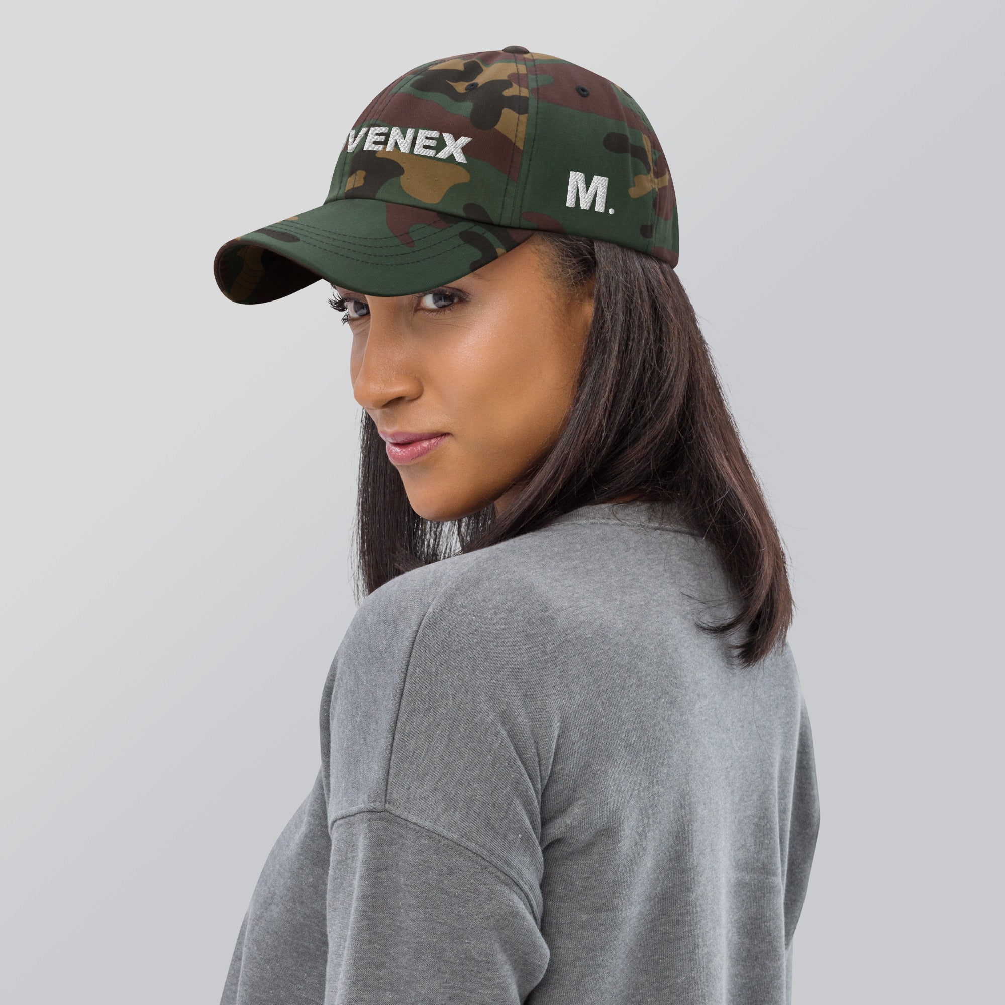 Casquette de Baseball Movenex couleur militaire camouflage vert - Movenex