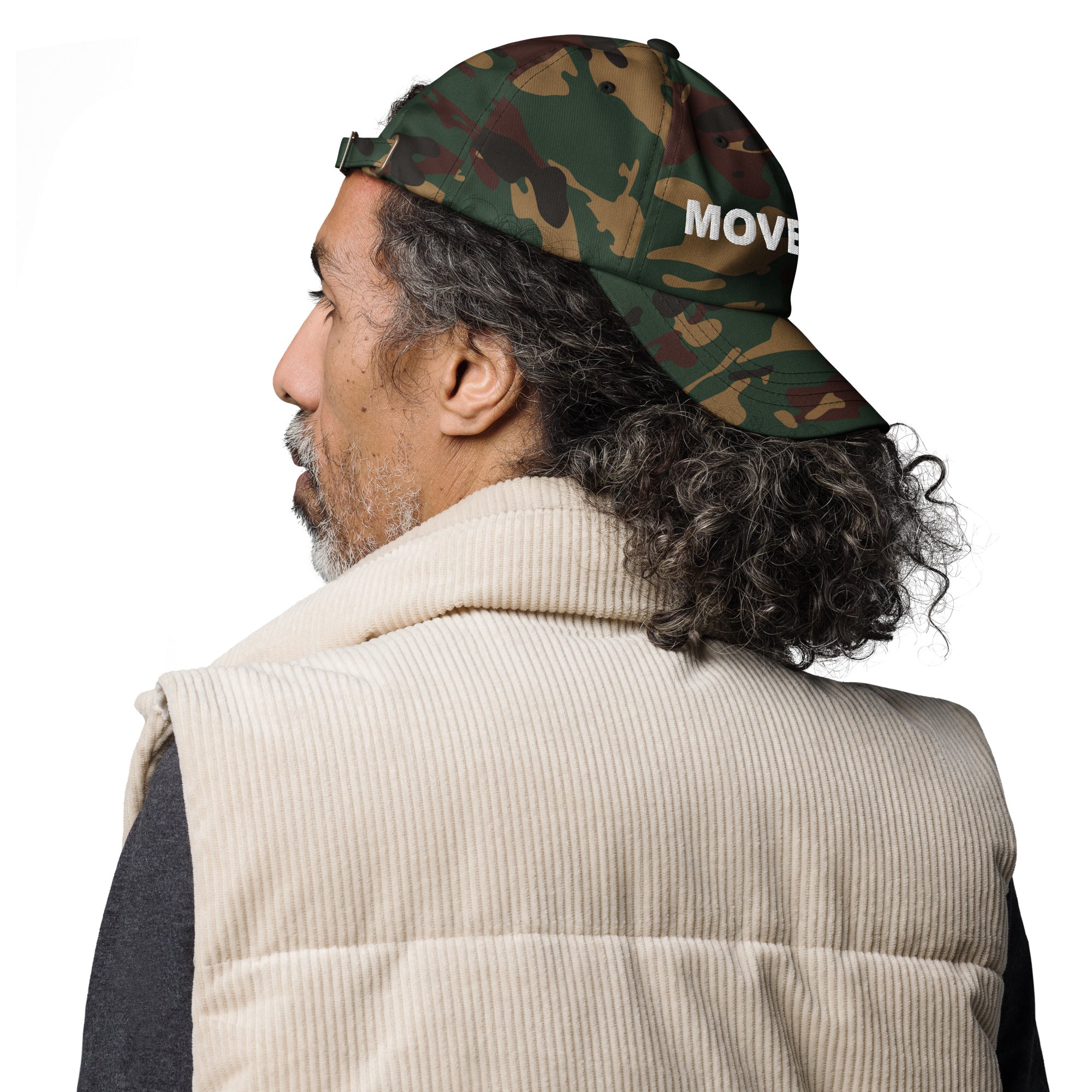 Casquette de Baseball Movenex couleur militaire camouflage vert - Movenex