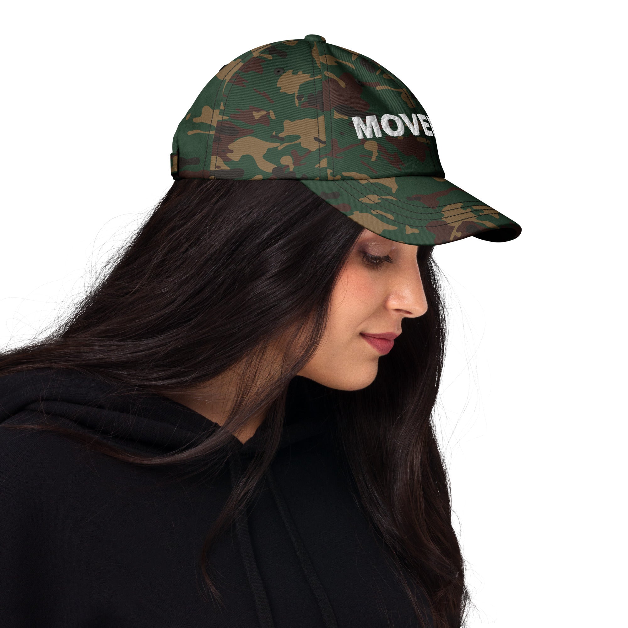 Casquette de Baseball Movenex couleur militaire camouflage vert - Movenex
