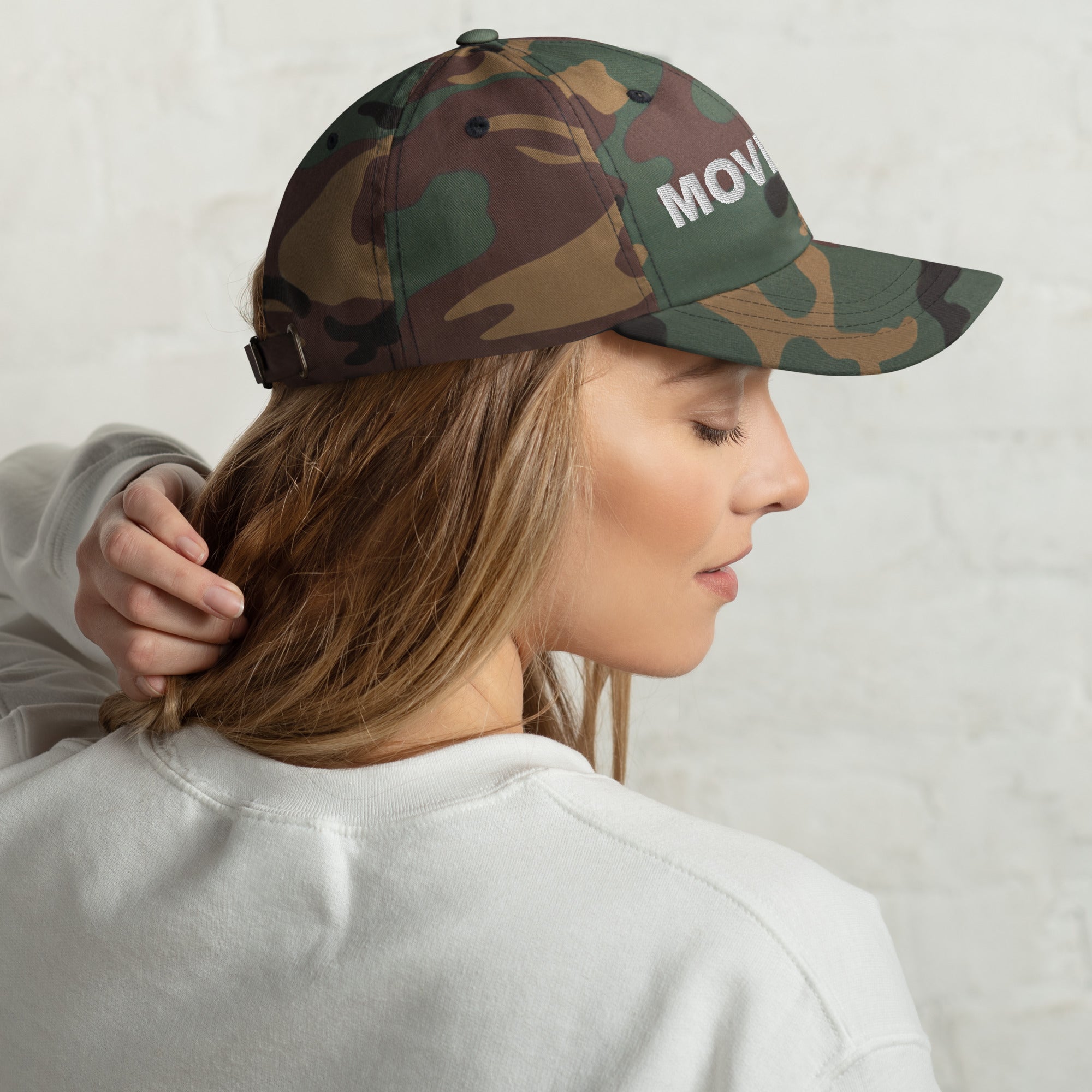 Casquette de Baseball Movenex couleur militaire camouflage vert - Movenex