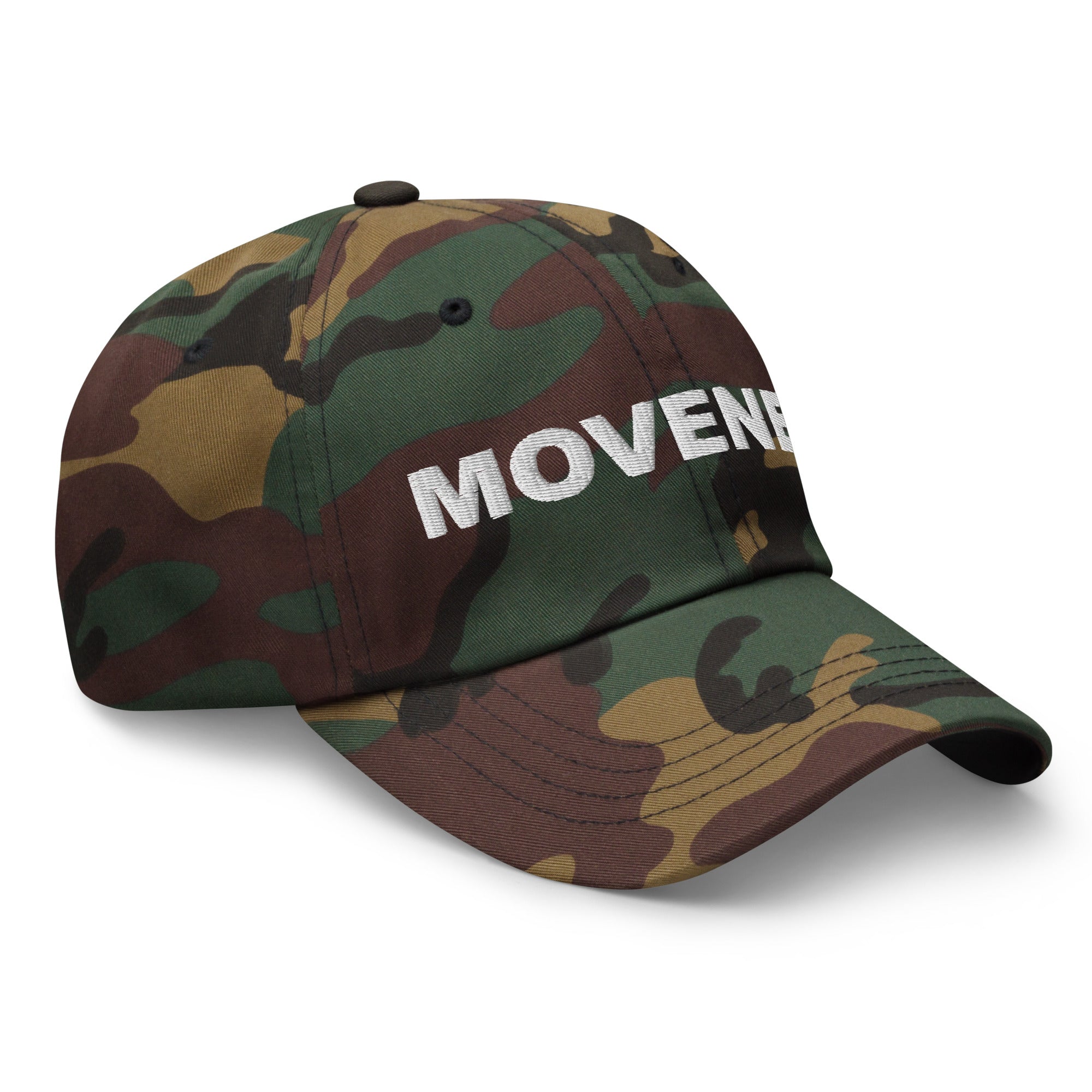 Casquette de Baseball Movenex couleur militaire camouflage vert - Movenex