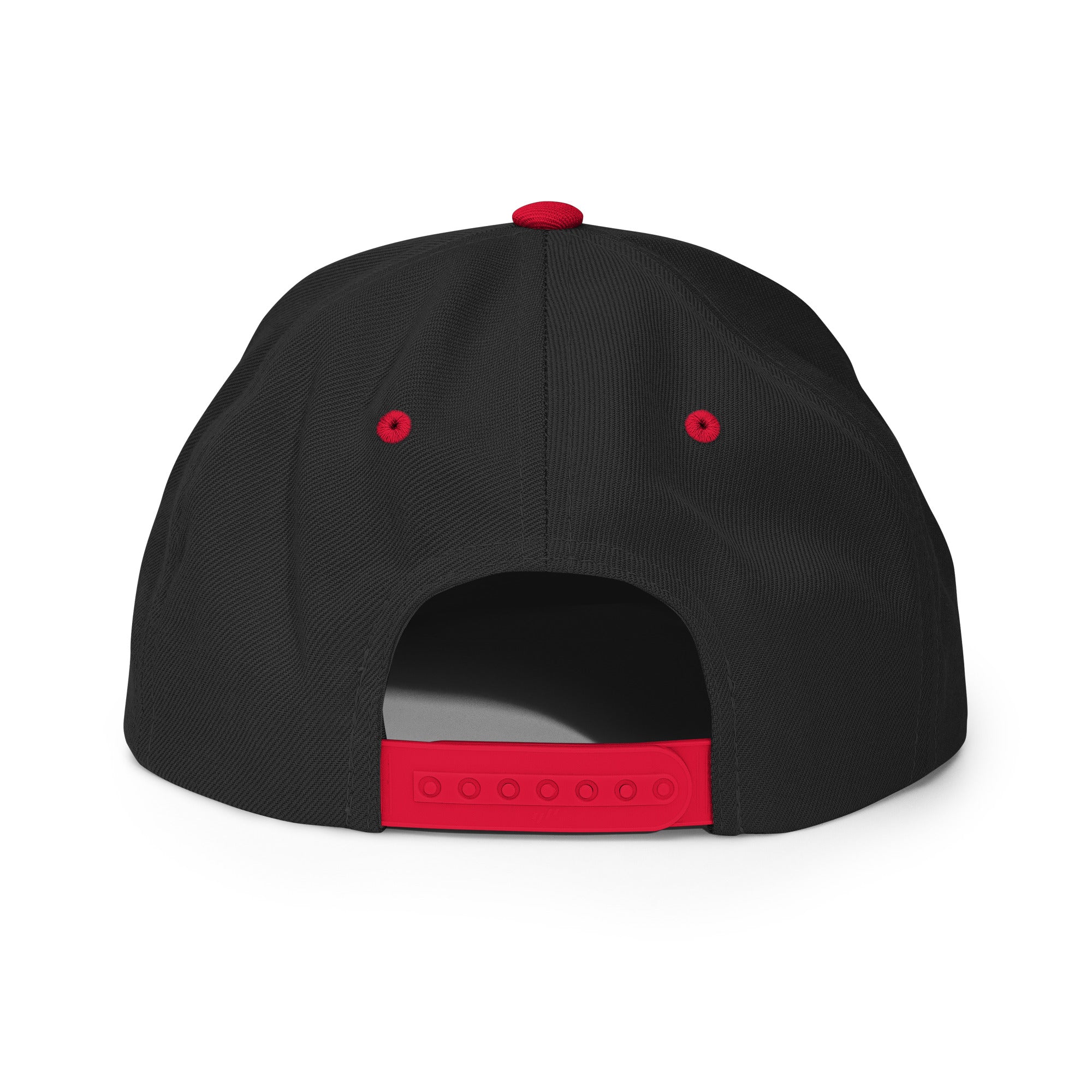 Casquette Snapback Movenex couleur noir et rouge - Movenex