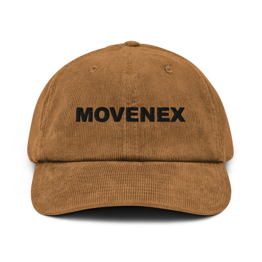 Casquette en velours Movenex couleur marron - Movenex
