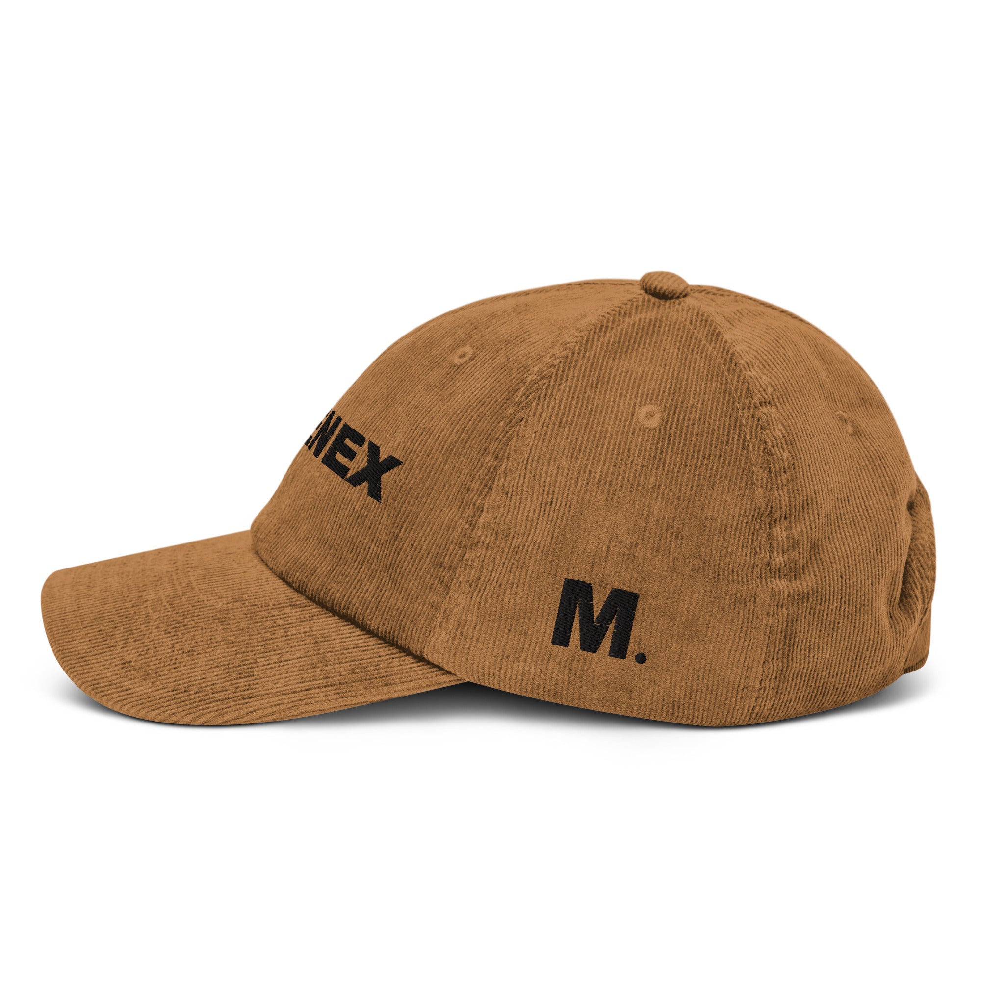 Casquette en velours Movenex couleur marron - Movenex