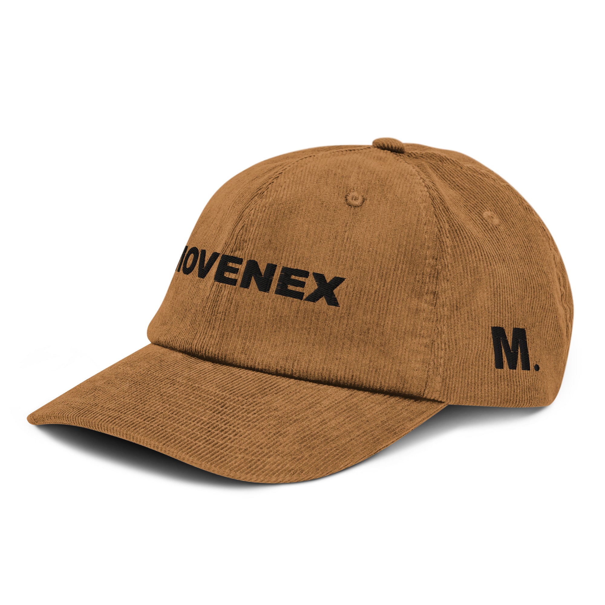 Casquette en velours Movenex couleur marron - Movenex