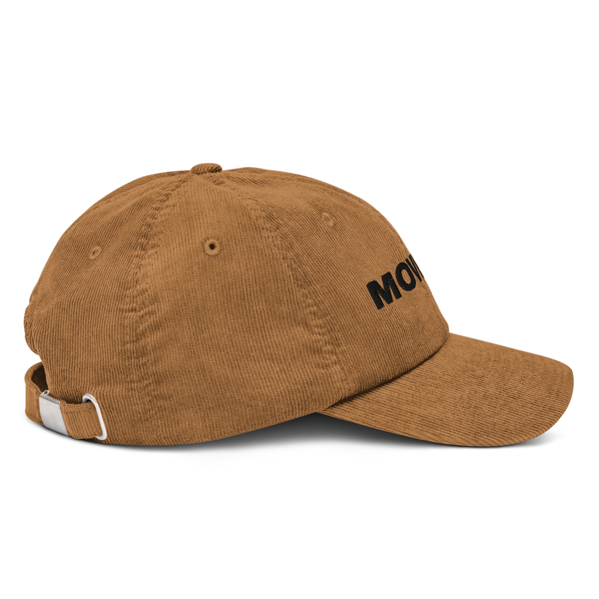 Casquette en velours Movenex couleur marron - Movenex