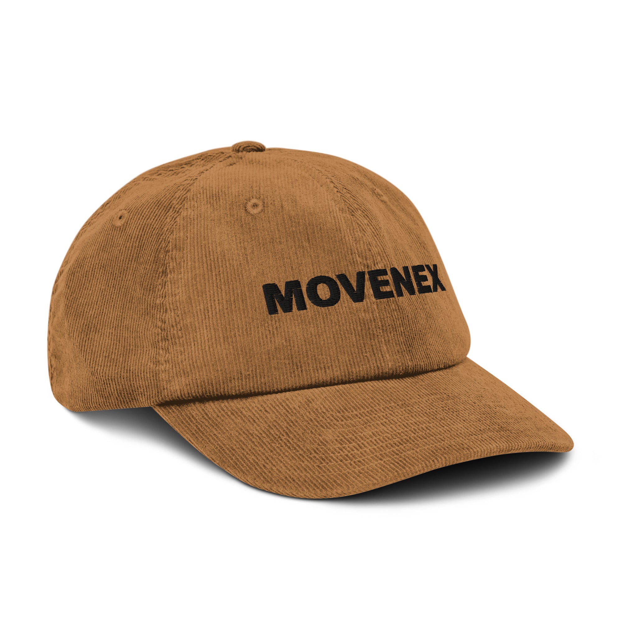 Casquette en velours Movenex couleur marron - Movenex