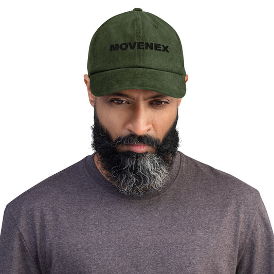 Casquette en velours Movenex couleur verte - Movenex