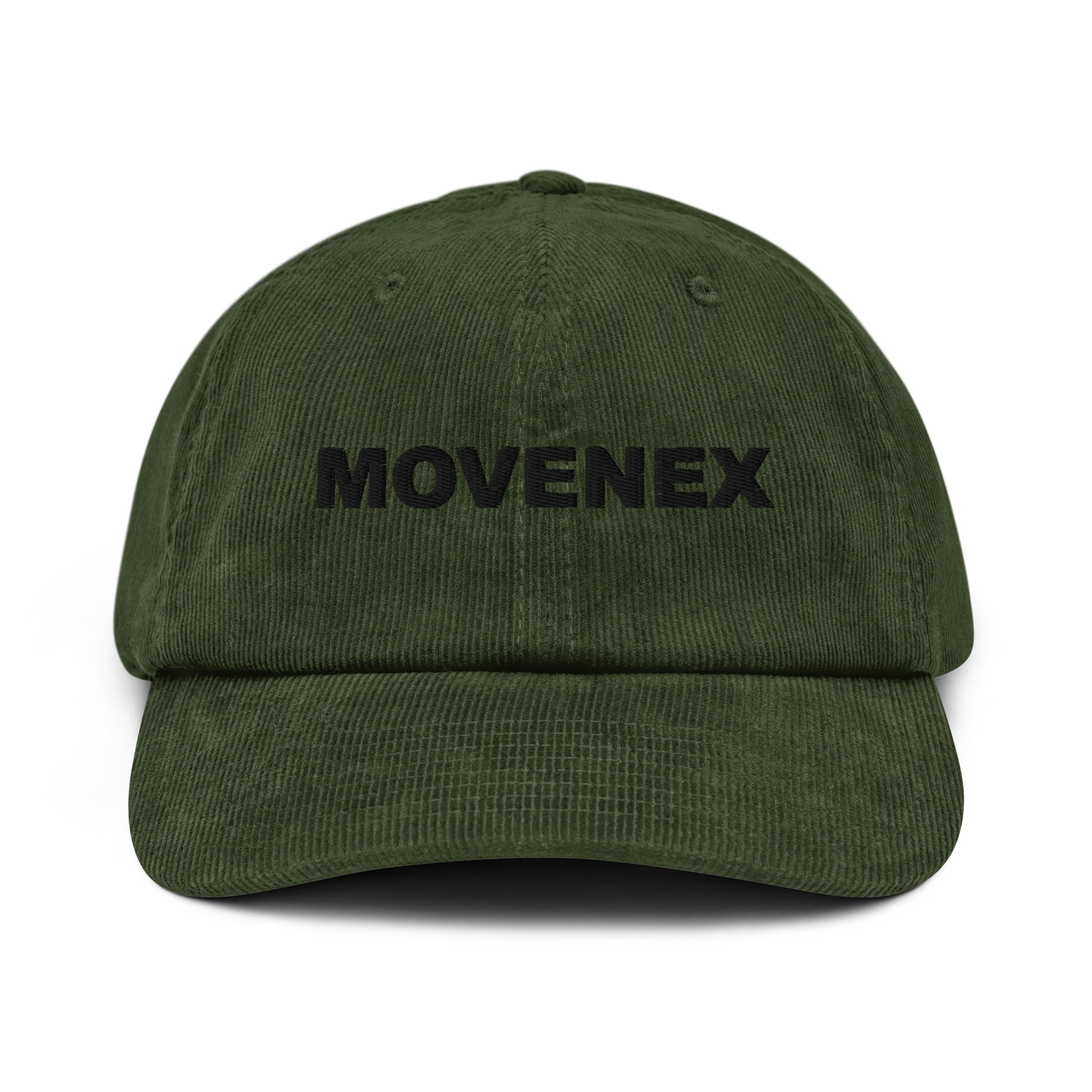Casquette en velours Movenex couleur verte - Movenex