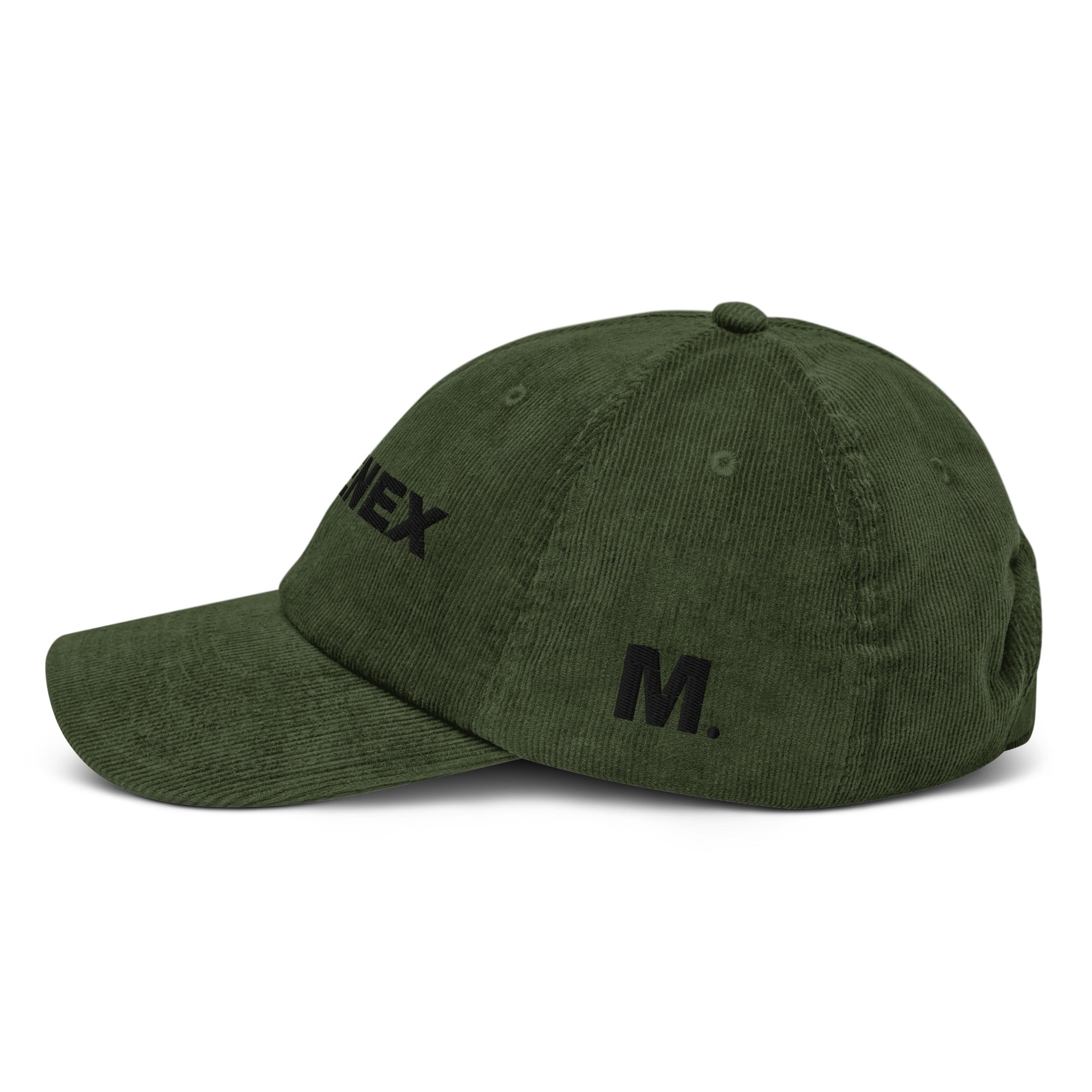 Casquette en velours Movenex couleur verte - Movenex
