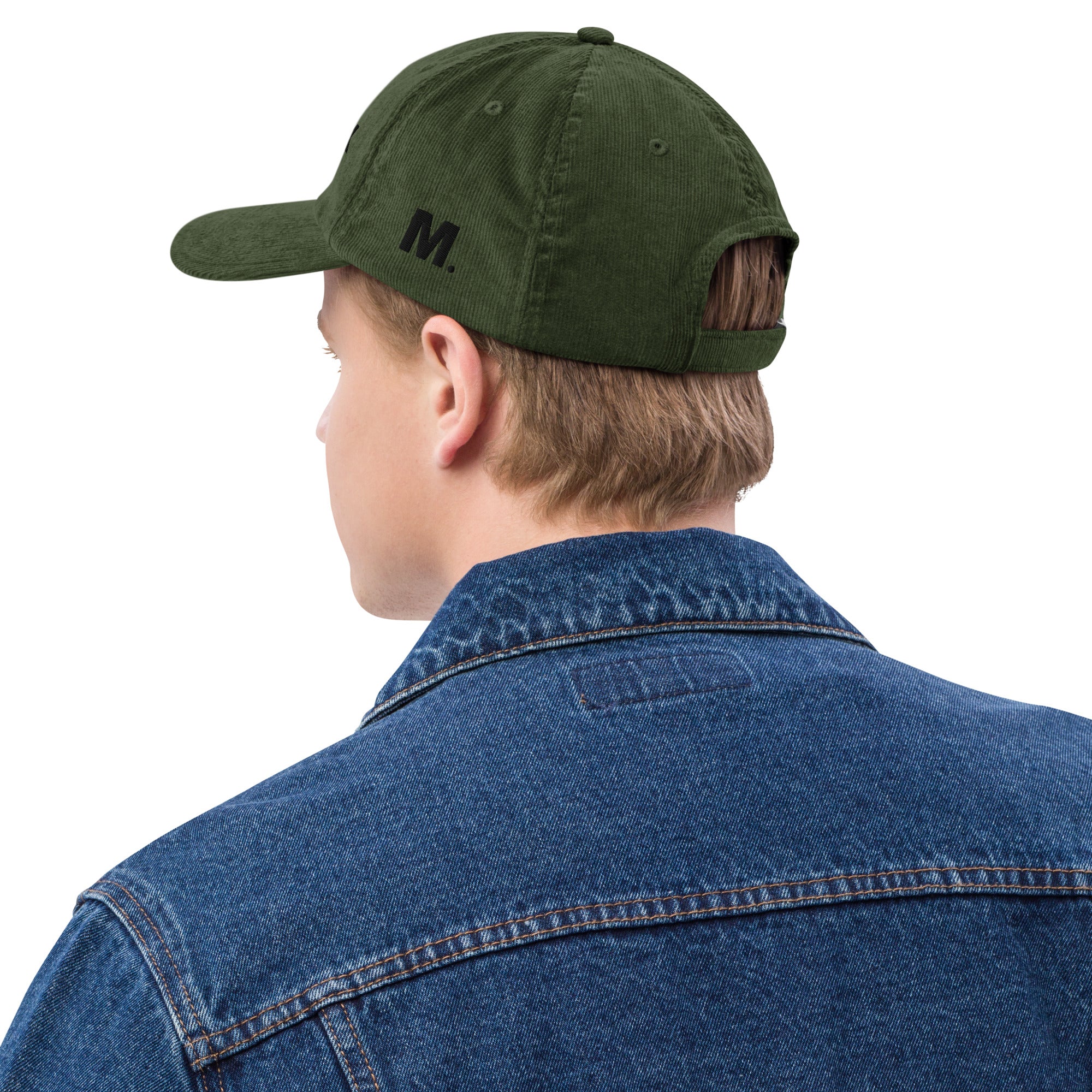 Casquette en velours Movenex couleur verte - Movenex
