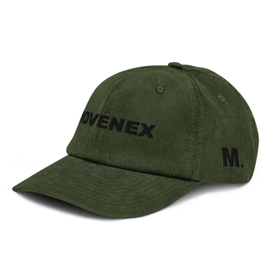 Casquette en velours Movenex couleur verte - Movenex