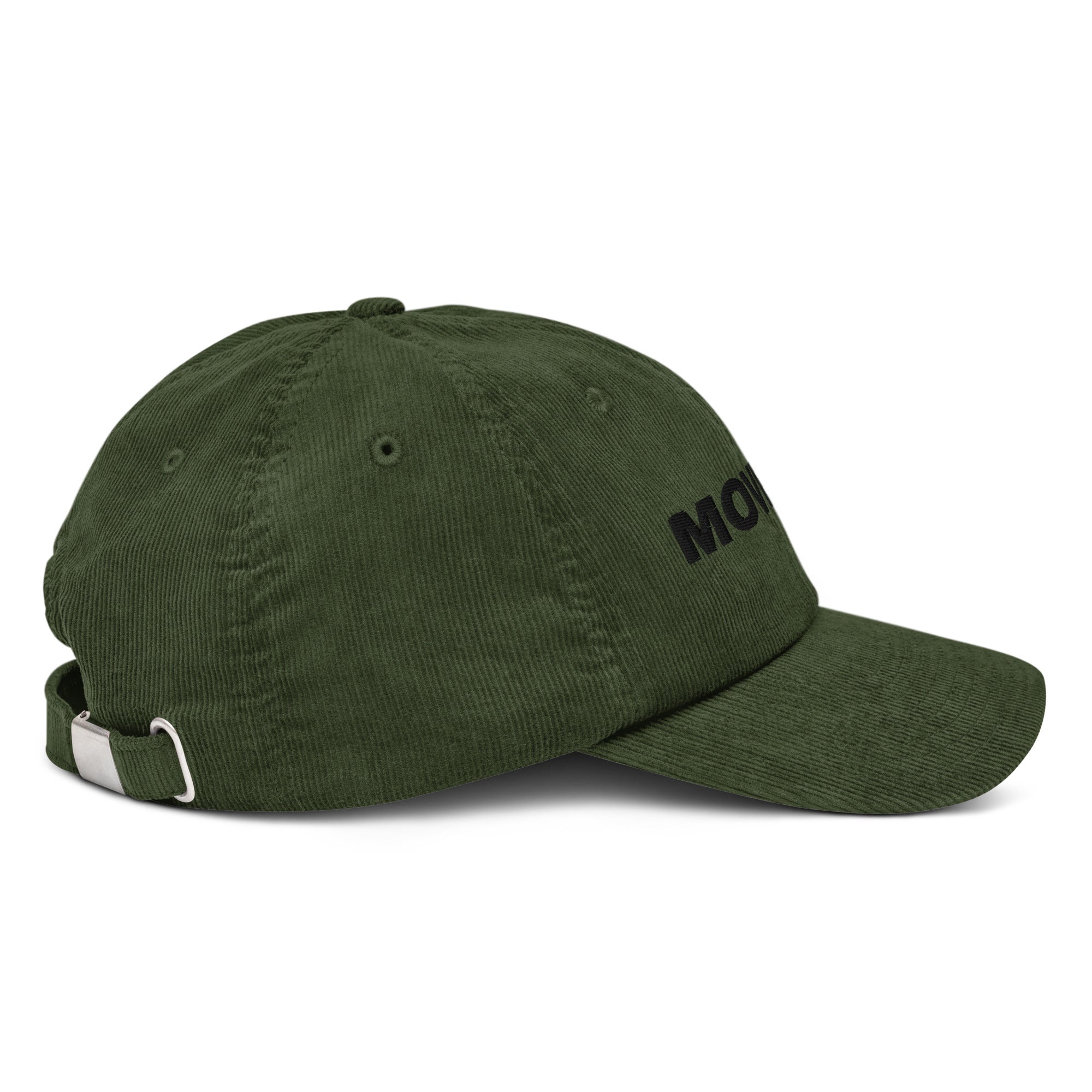 Casquette en velours Movenex couleur verte - Movenex