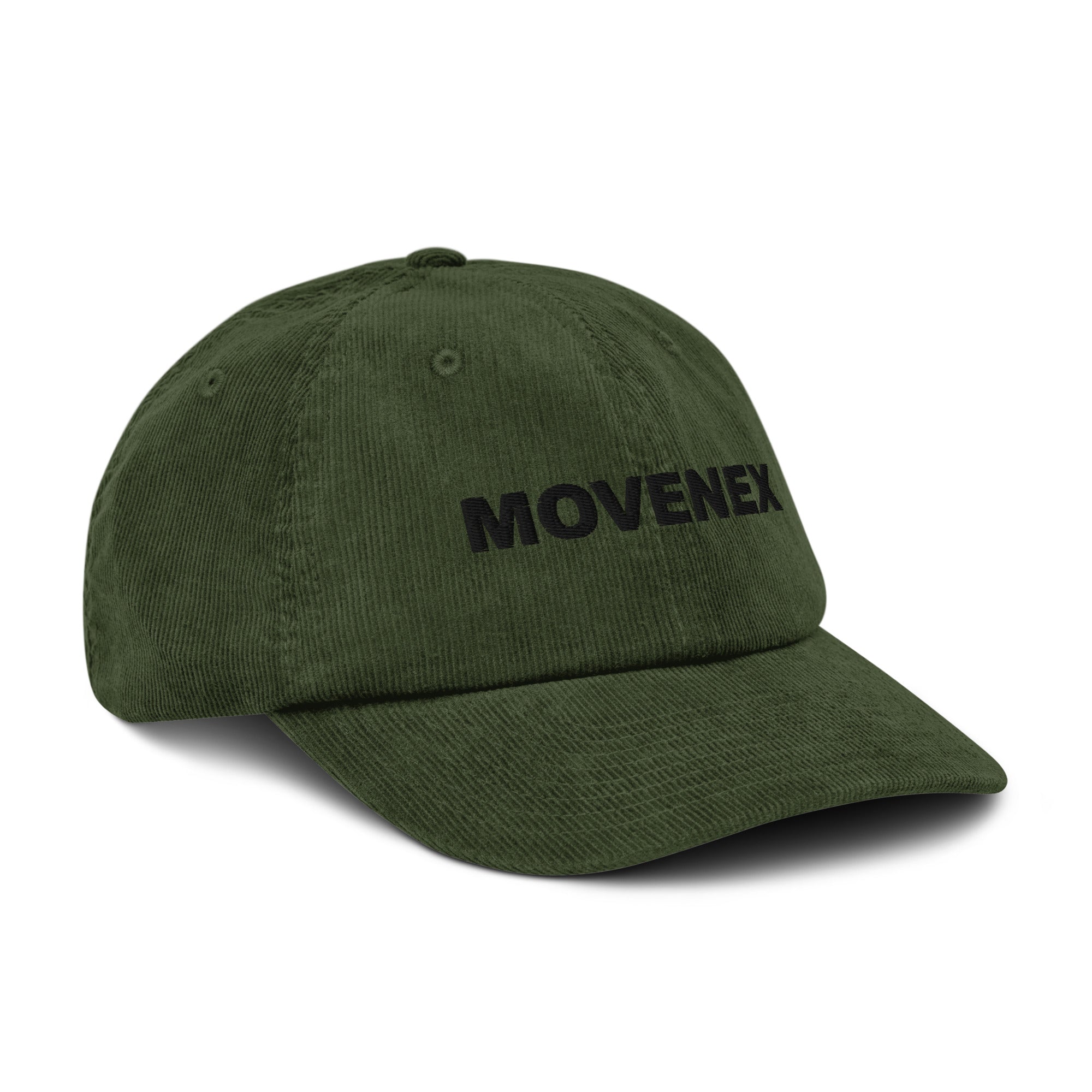 Casquette en velours Movenex couleur verte - Movenex