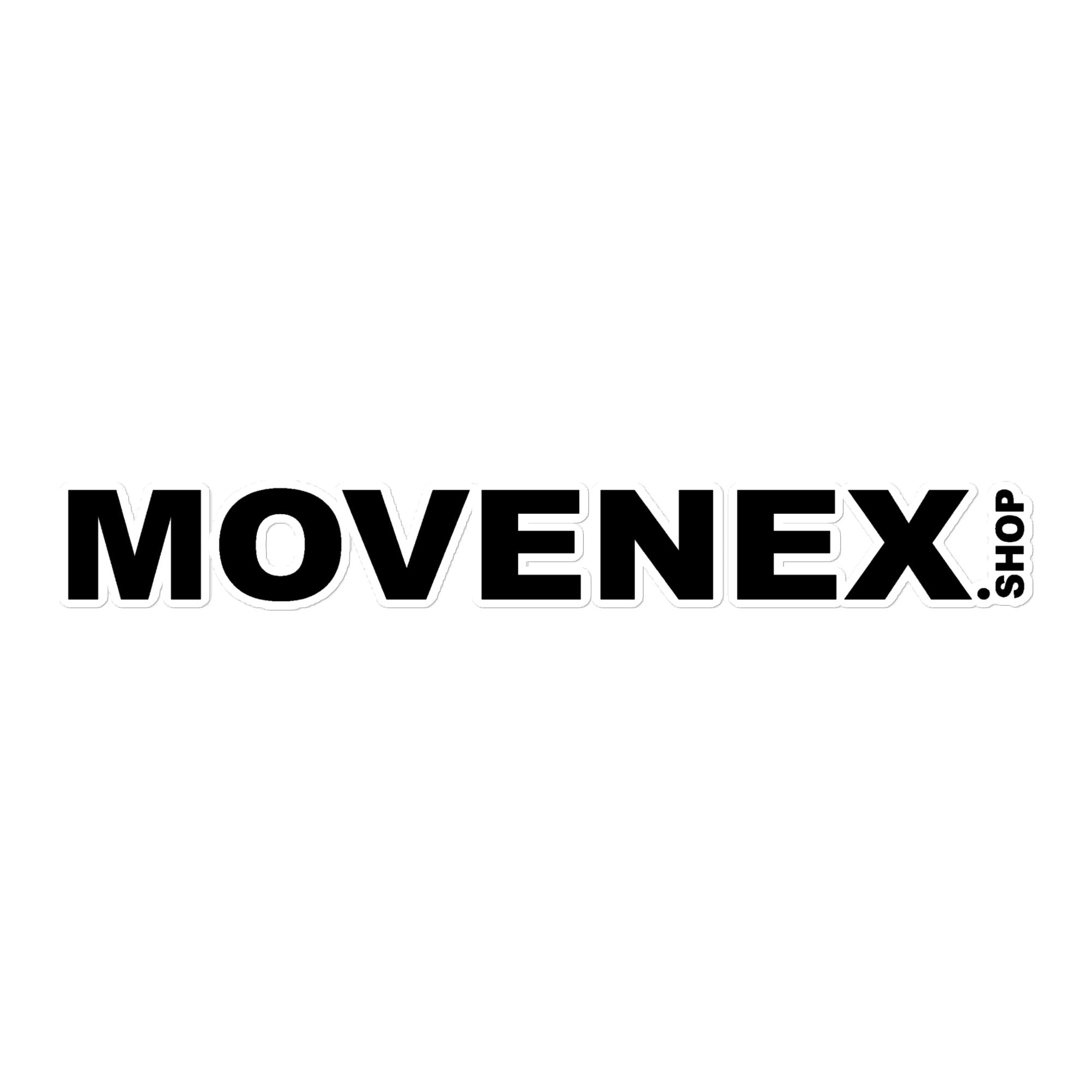 Autocollant Movenex.shop couleur noir - Movenex