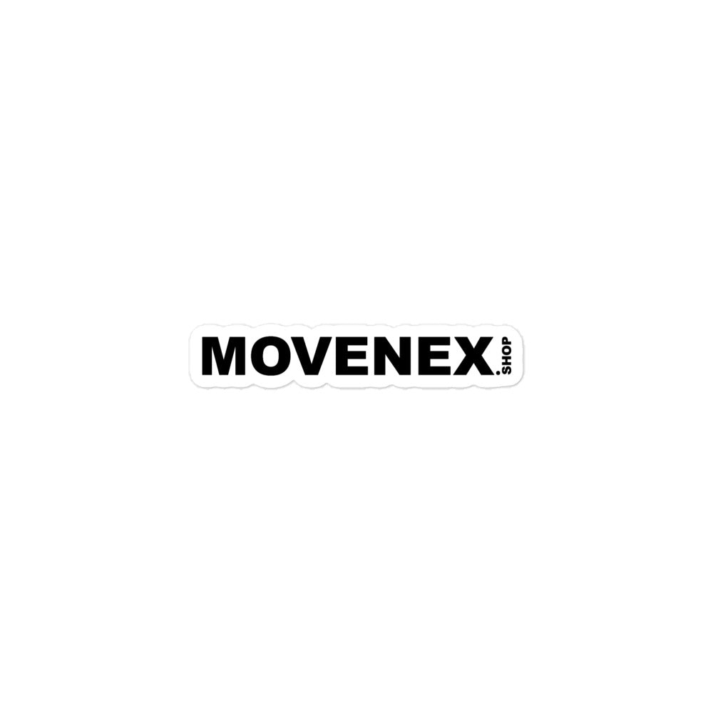 Autocollant Movenex.shop couleur noir - Movenex